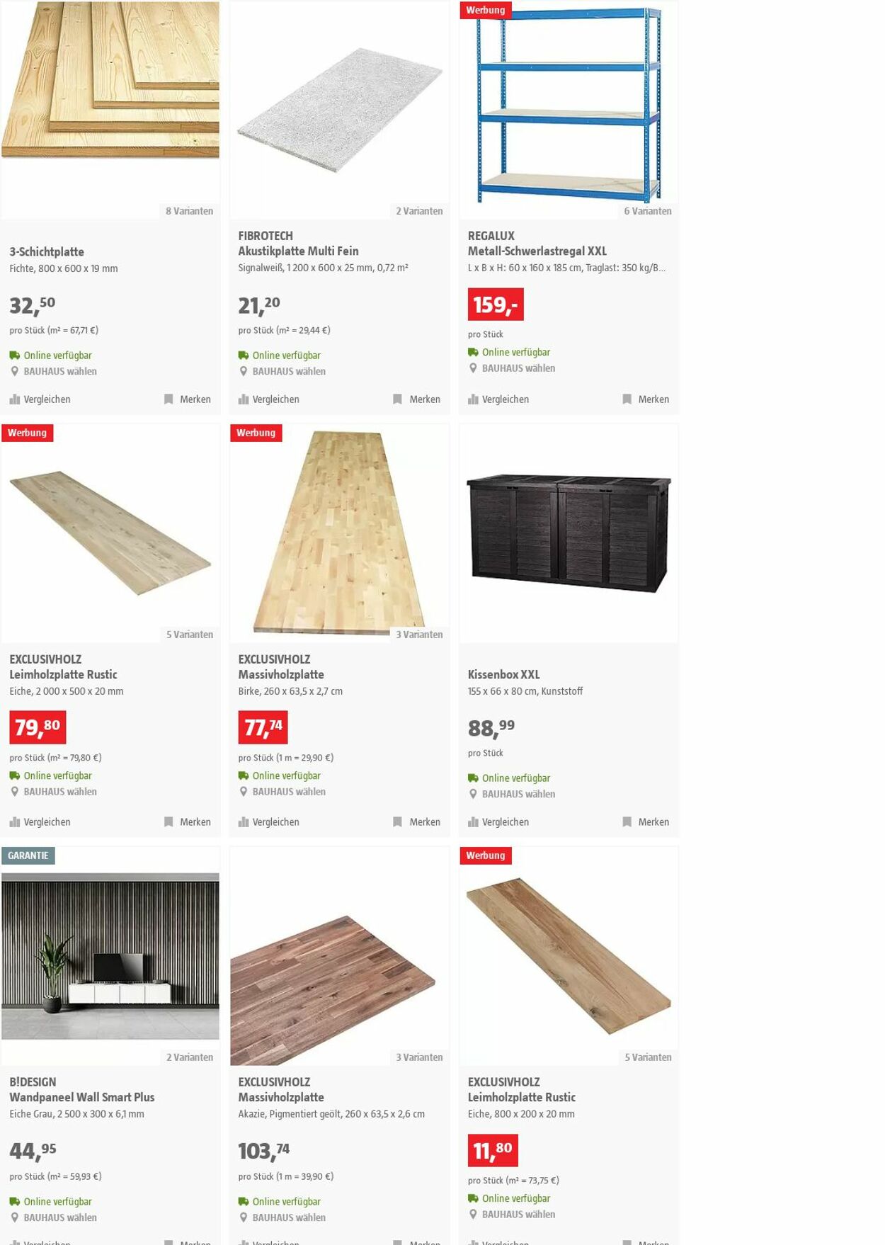 Prospekt Bauhaus 15.11.2023 - 28.11.2023