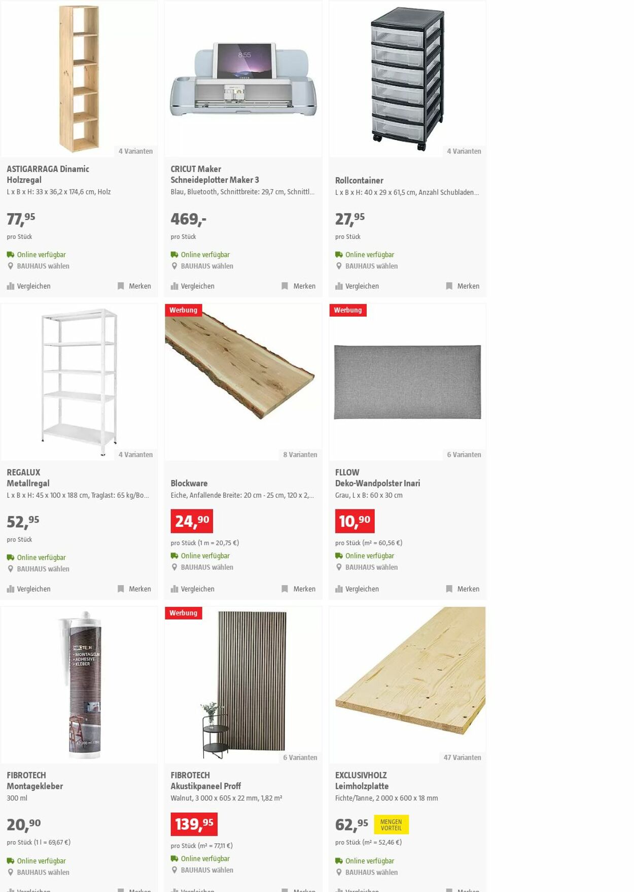 Prospekt Bauhaus 15.11.2023 - 28.11.2023