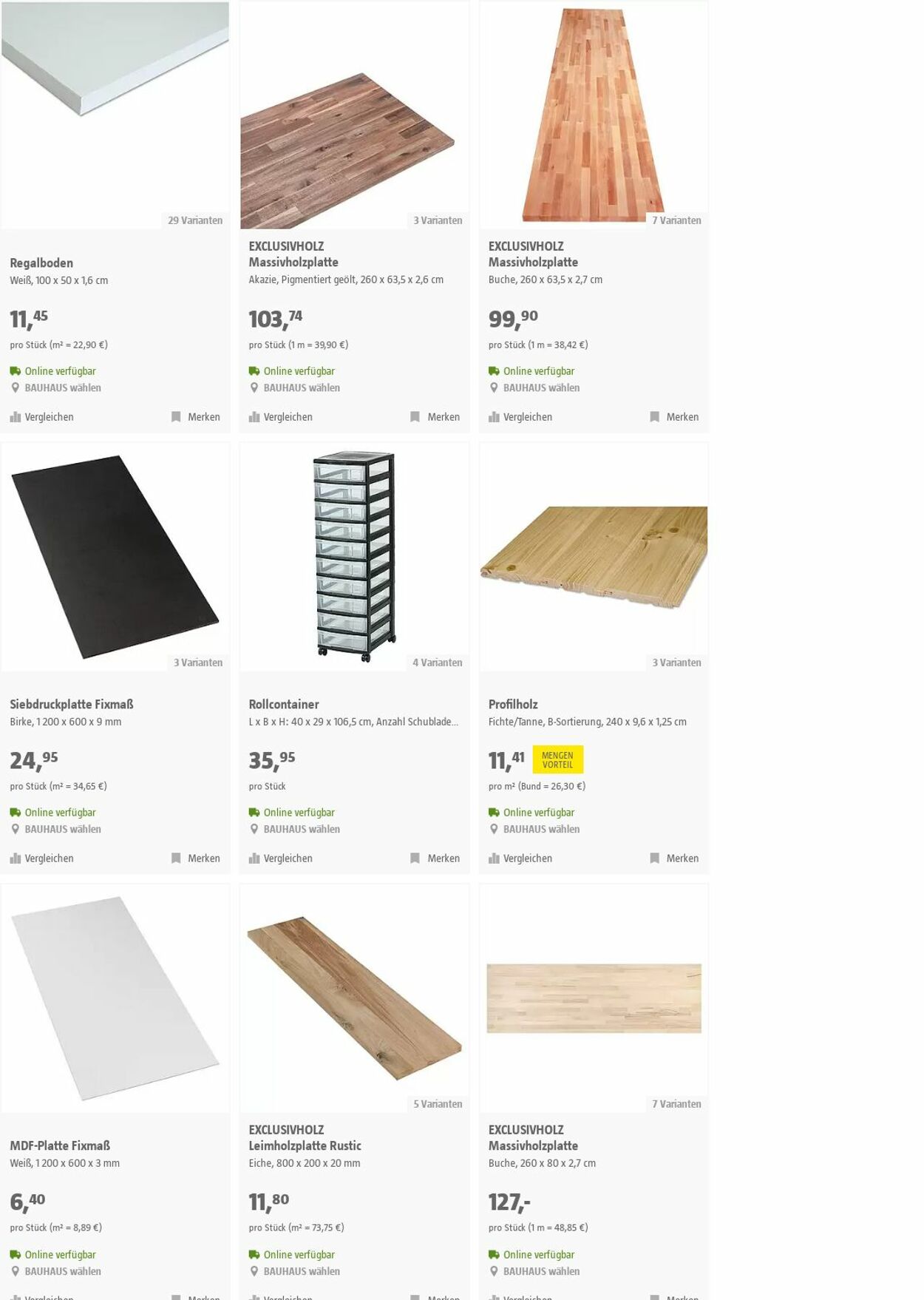 Prospekt Bauhaus 16.08.2023 - 29.08.2023