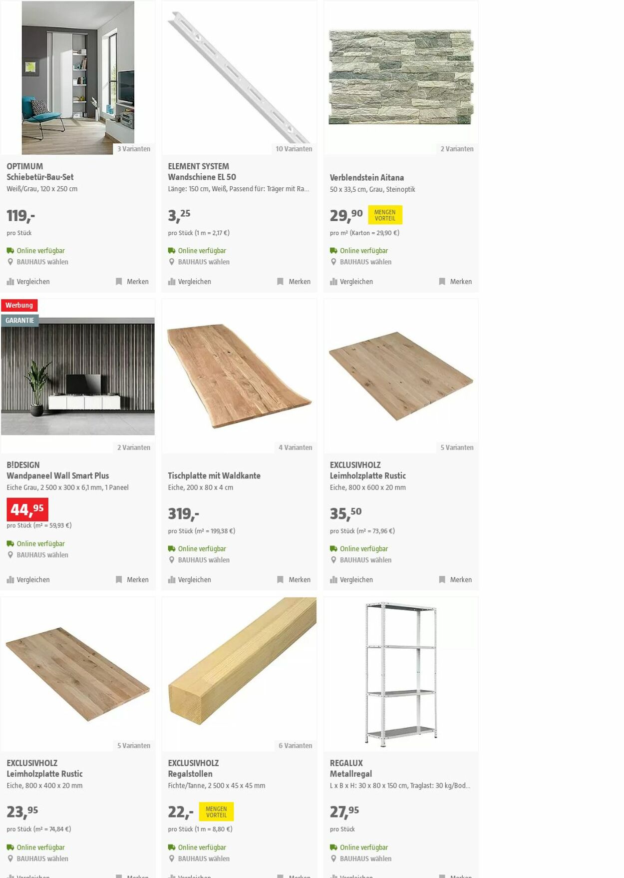 Prospekt Bauhaus 16.08.2023 - 29.08.2023