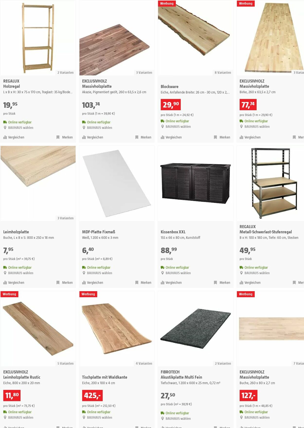 Prospekt Bauhaus 01.11.2023 - 14.11.2023