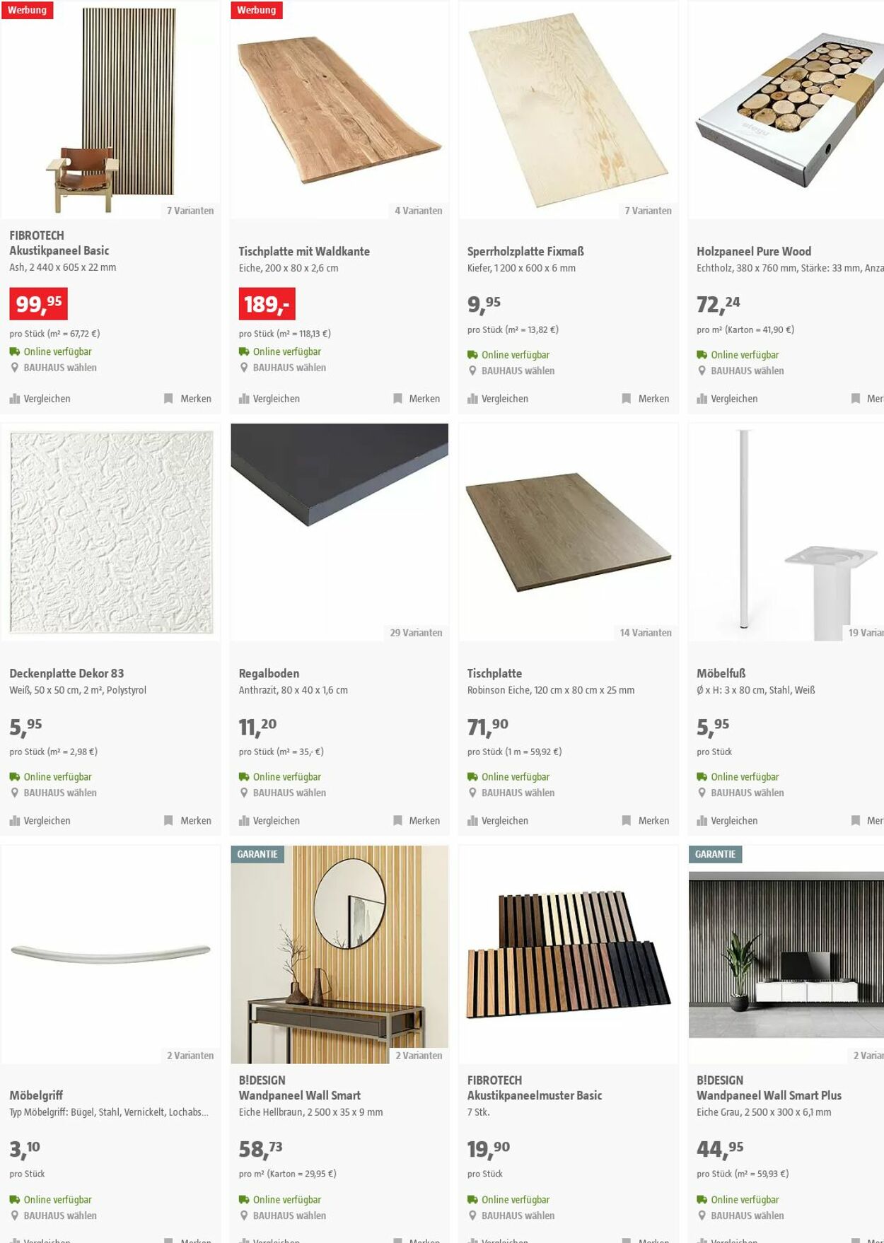 Prospekt Bauhaus 01.11.2023 - 14.11.2023