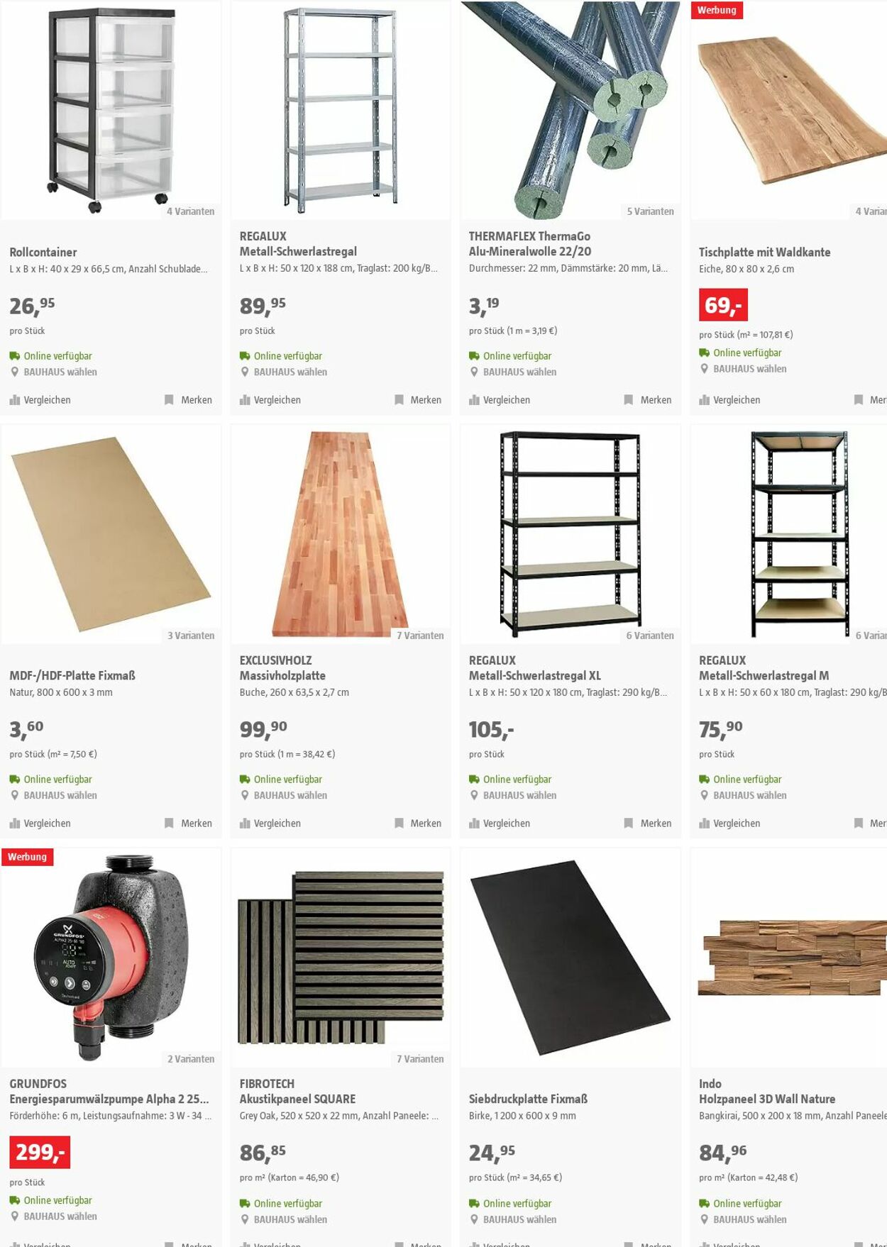 Prospekt Bauhaus 01.11.2023 - 14.11.2023