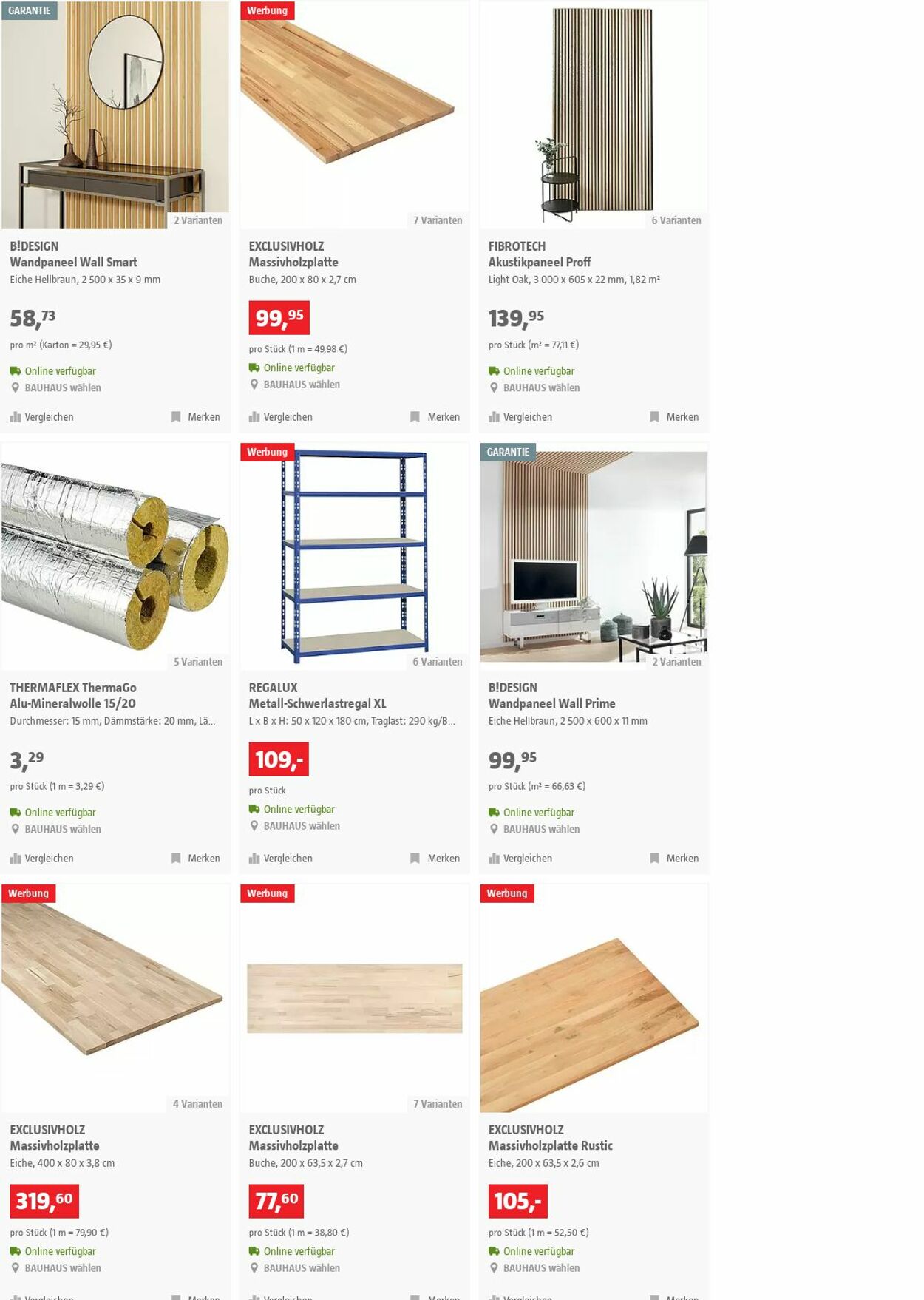 Prospekt Bauhaus 25.10.2023 - 07.11.2023