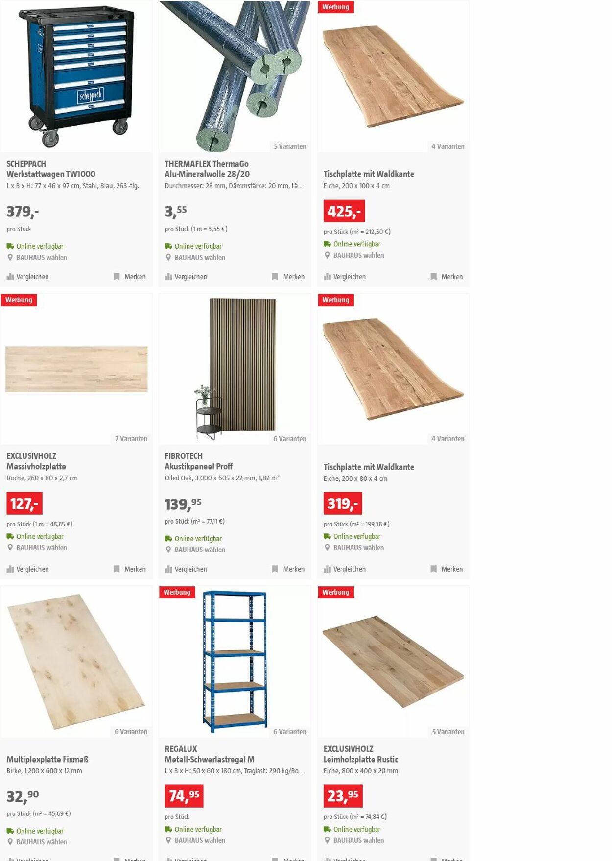 Prospekt Bauhaus 25.10.2023 - 07.11.2023