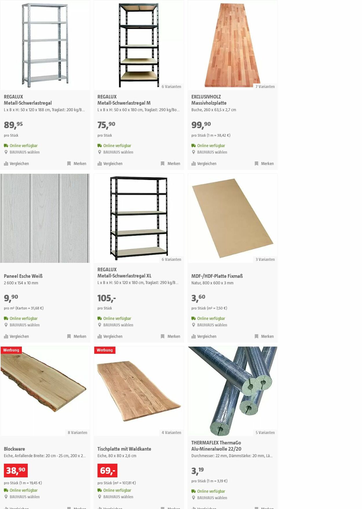 Prospekt Bauhaus 25.10.2023 - 07.11.2023