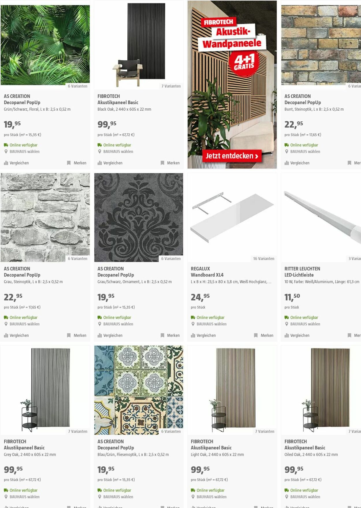 Prospekt Bauhaus 25.10.2023 - 07.11.2023