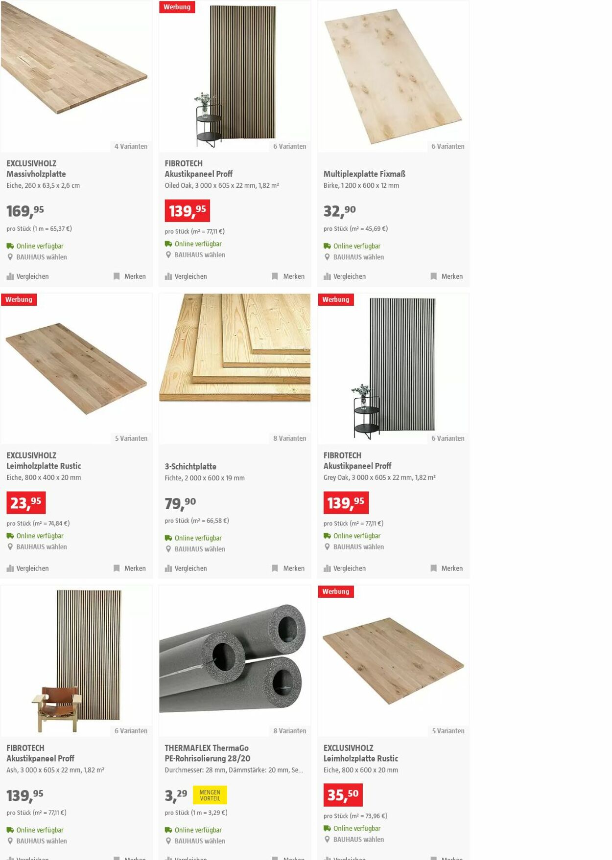 Prospekt Bauhaus 08.11.2023 - 21.11.2023