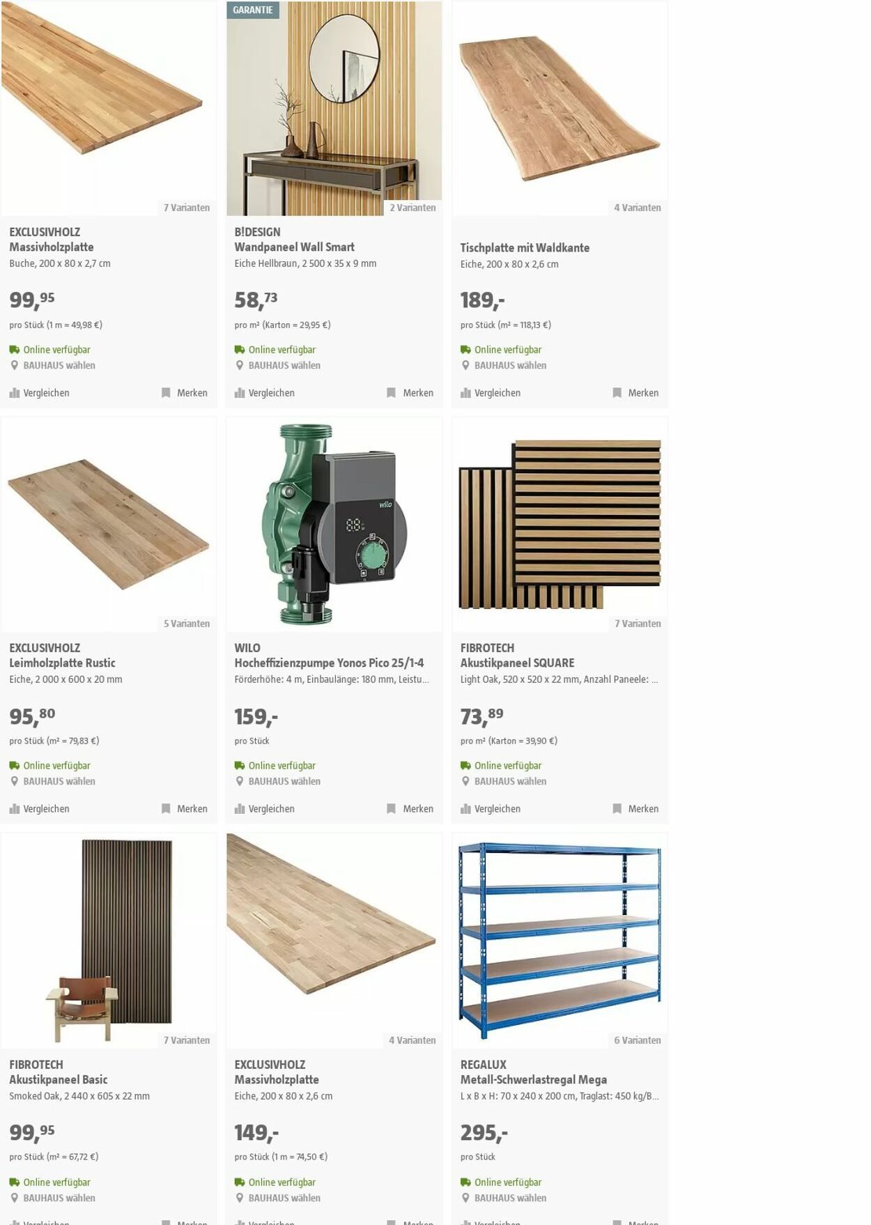 Prospekt Bauhaus 29.11.2023 - 12.12.2023