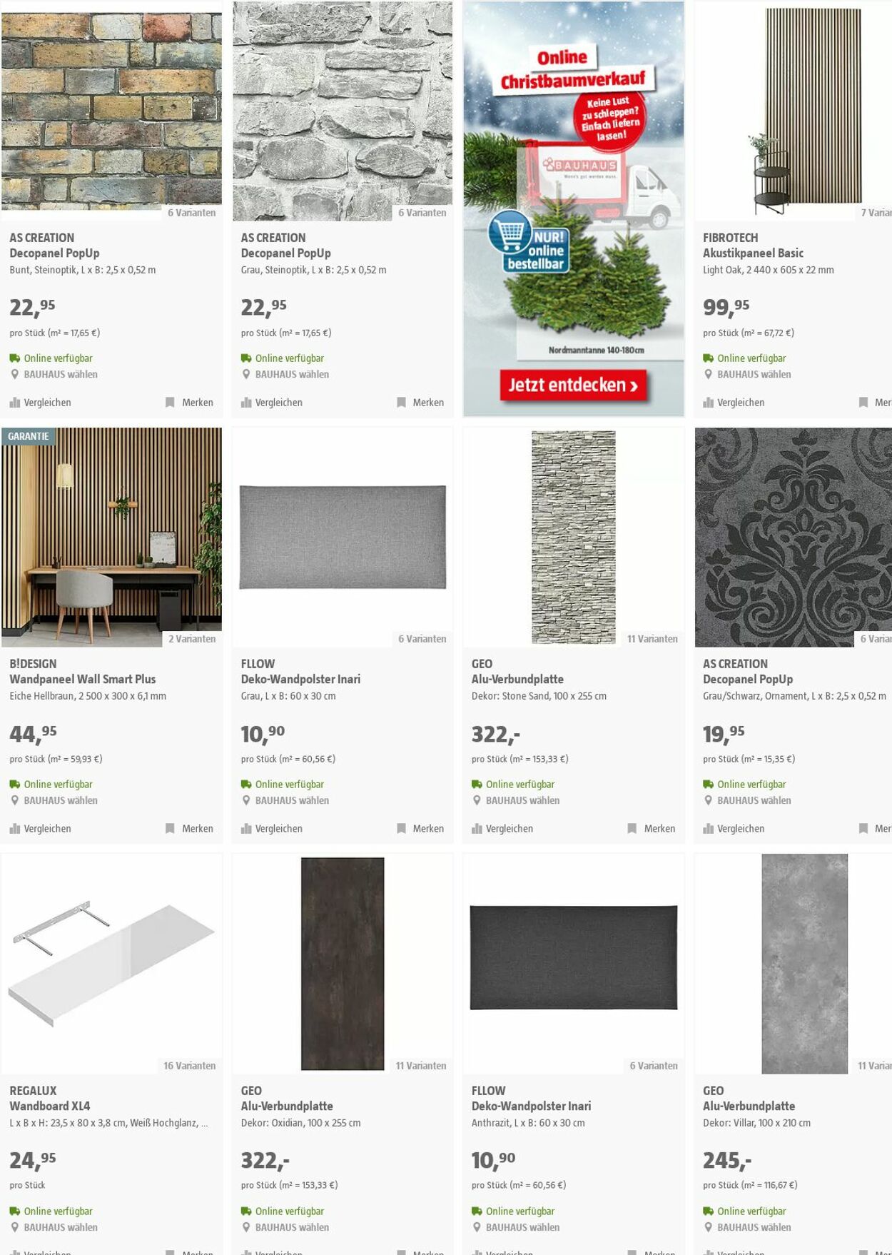 Prospekt Bauhaus 29.11.2023 - 12.12.2023