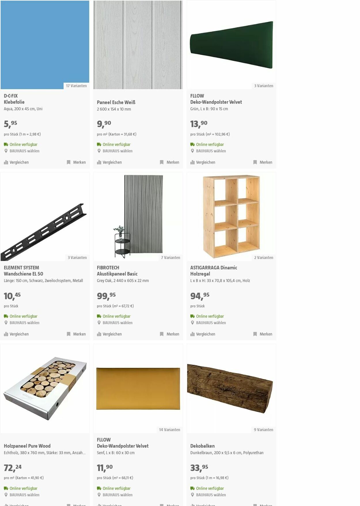 Prospekt Bauhaus 29.11.2023 - 12.12.2023