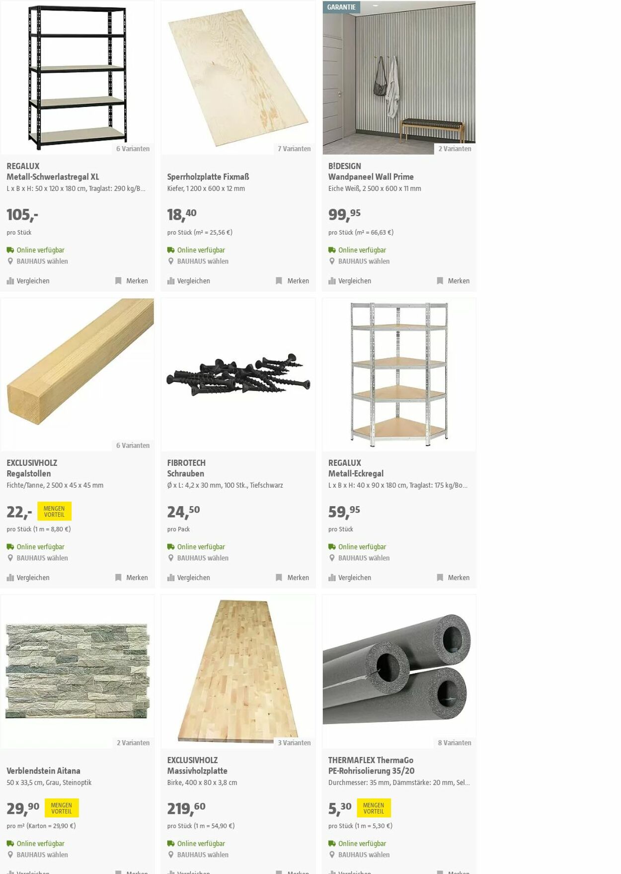 Prospekt Bauhaus 29.11.2023 - 12.12.2023