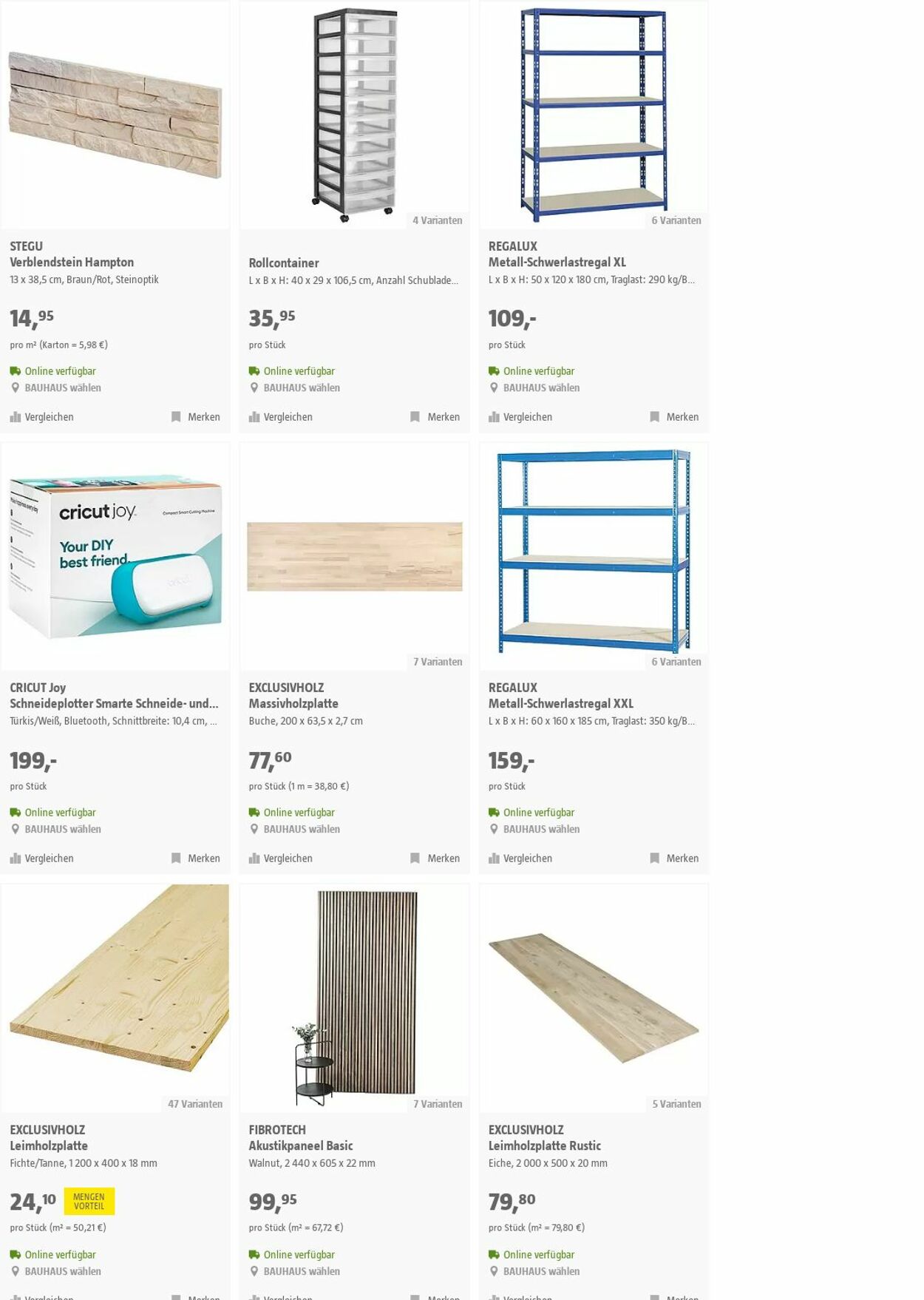 Prospekt Bauhaus 29.11.2023 - 12.12.2023