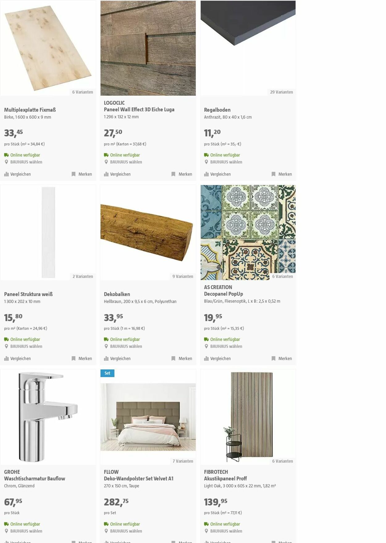 Prospekt Bauhaus 29.11.2023 - 12.12.2023