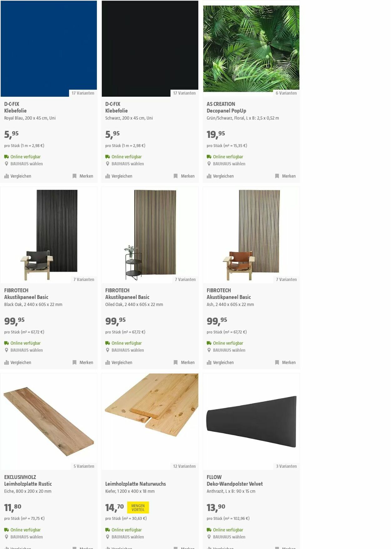 Prospekt Bauhaus 29.11.2023 - 12.12.2023