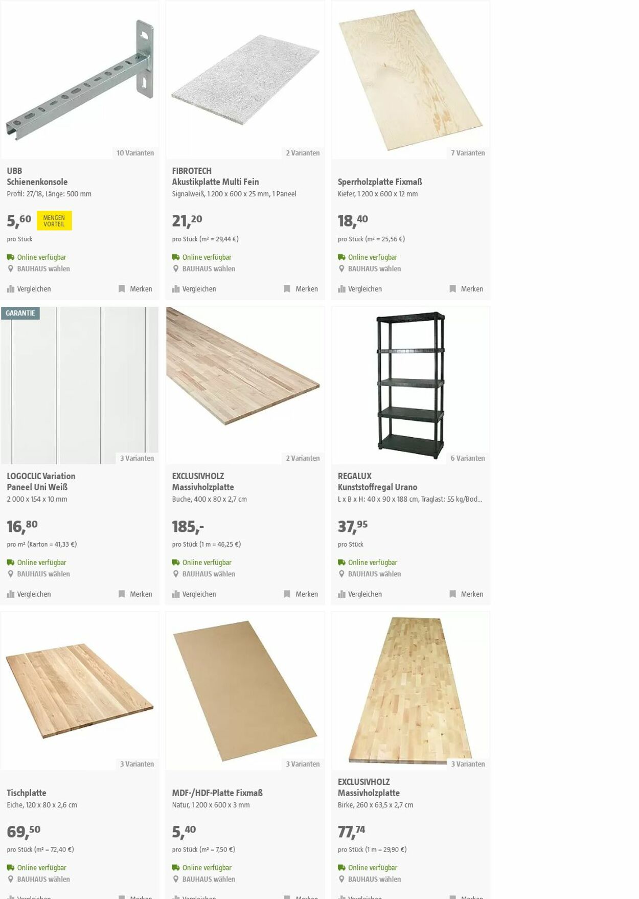 Prospekt Bauhaus 26.07.2023 - 08.08.2023