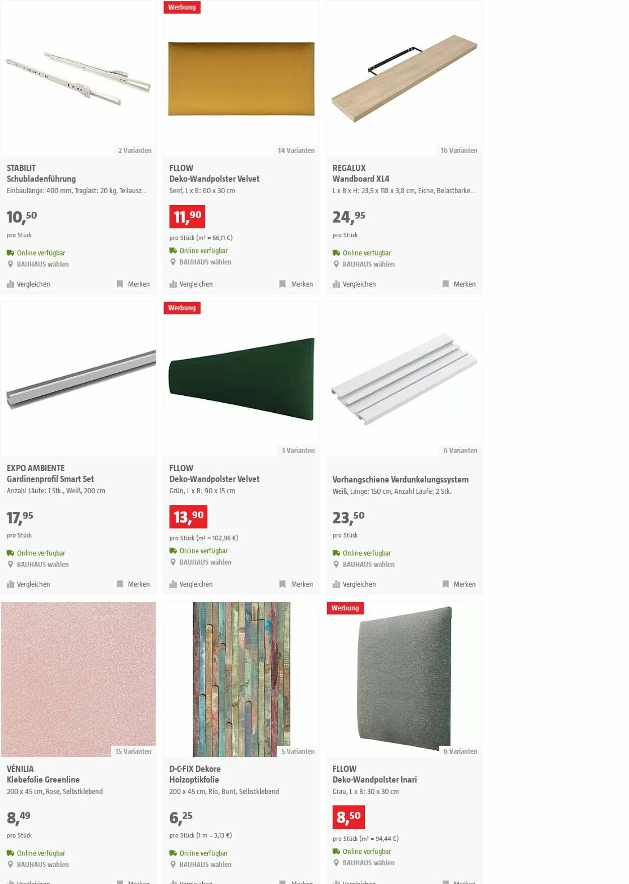 Prospekt Bauhaus 06.09.2023 - 19.09.2023