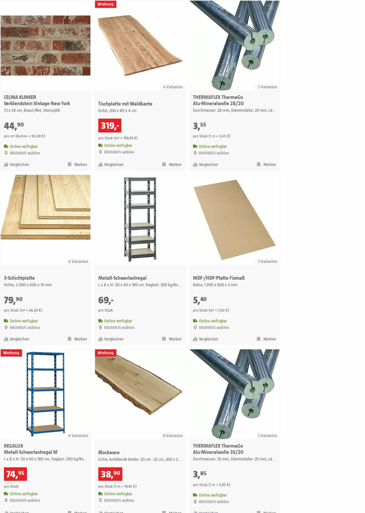 Prospekt Bauhaus 22.11.2023 - 05.12.2023