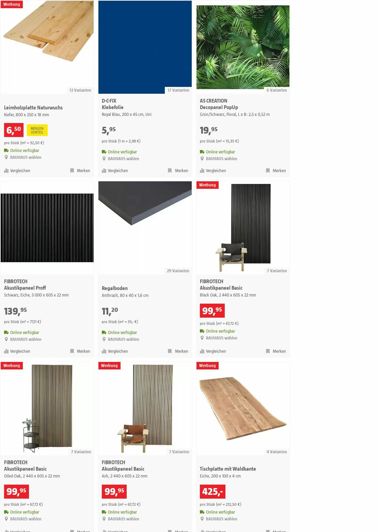 Prospekt Bauhaus 22.11.2023 - 05.12.2023