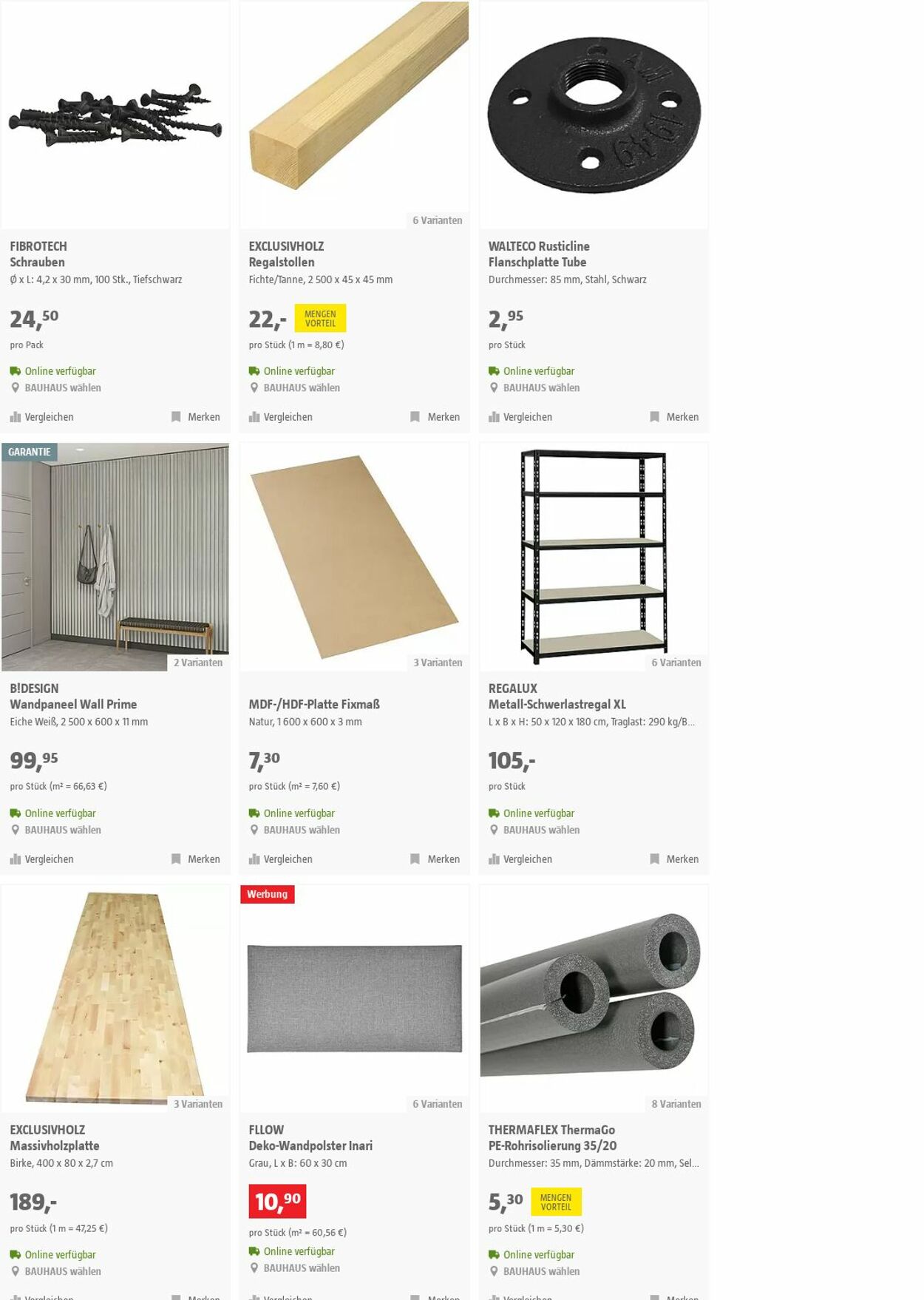 Prospekt Bauhaus 22.11.2023 - 05.12.2023