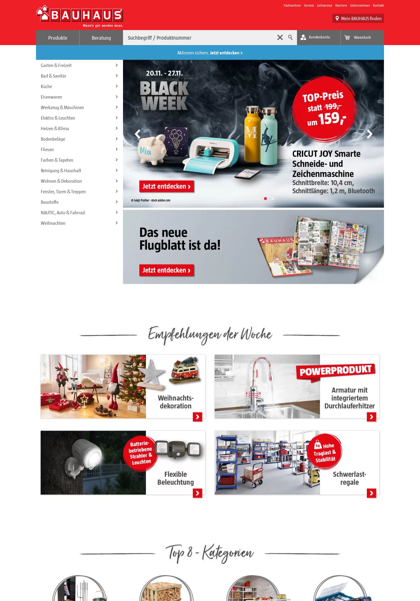 Prospekt Bauhaus 22.11.2023 - 05.12.2023