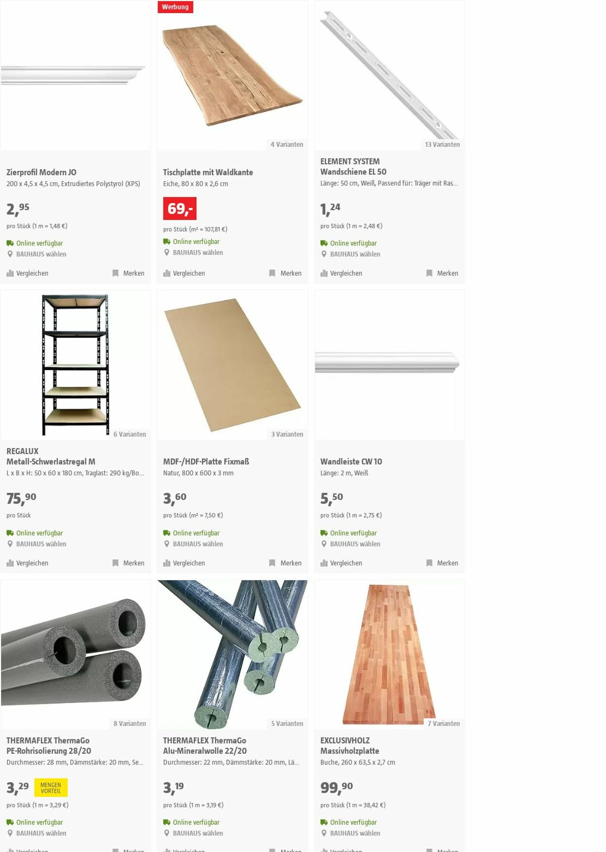 Prospekt Bauhaus 22.11.2023 - 05.12.2023