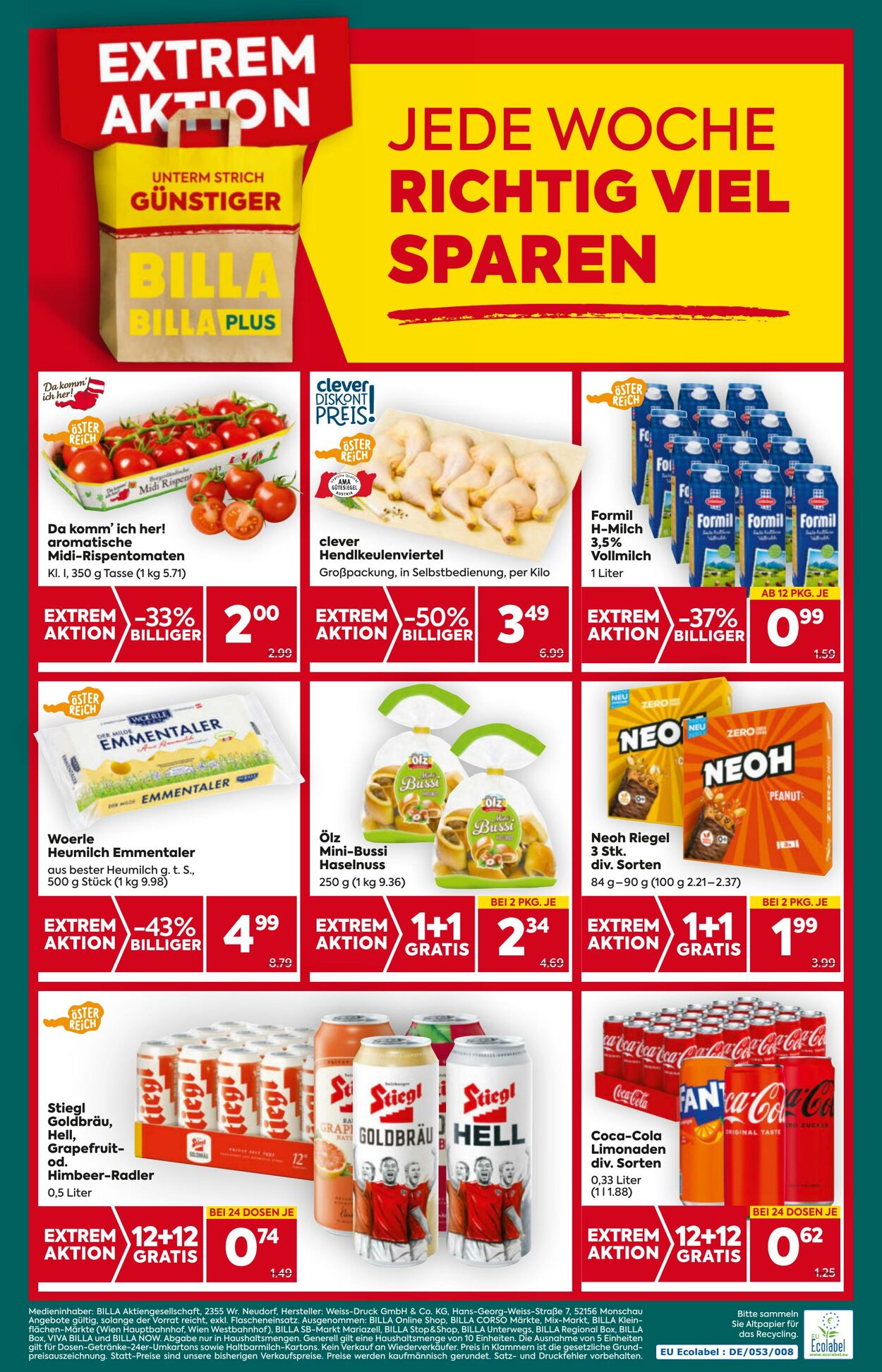 Prospekt BILLA PLUS 06.06.2024 - 12.06.2024