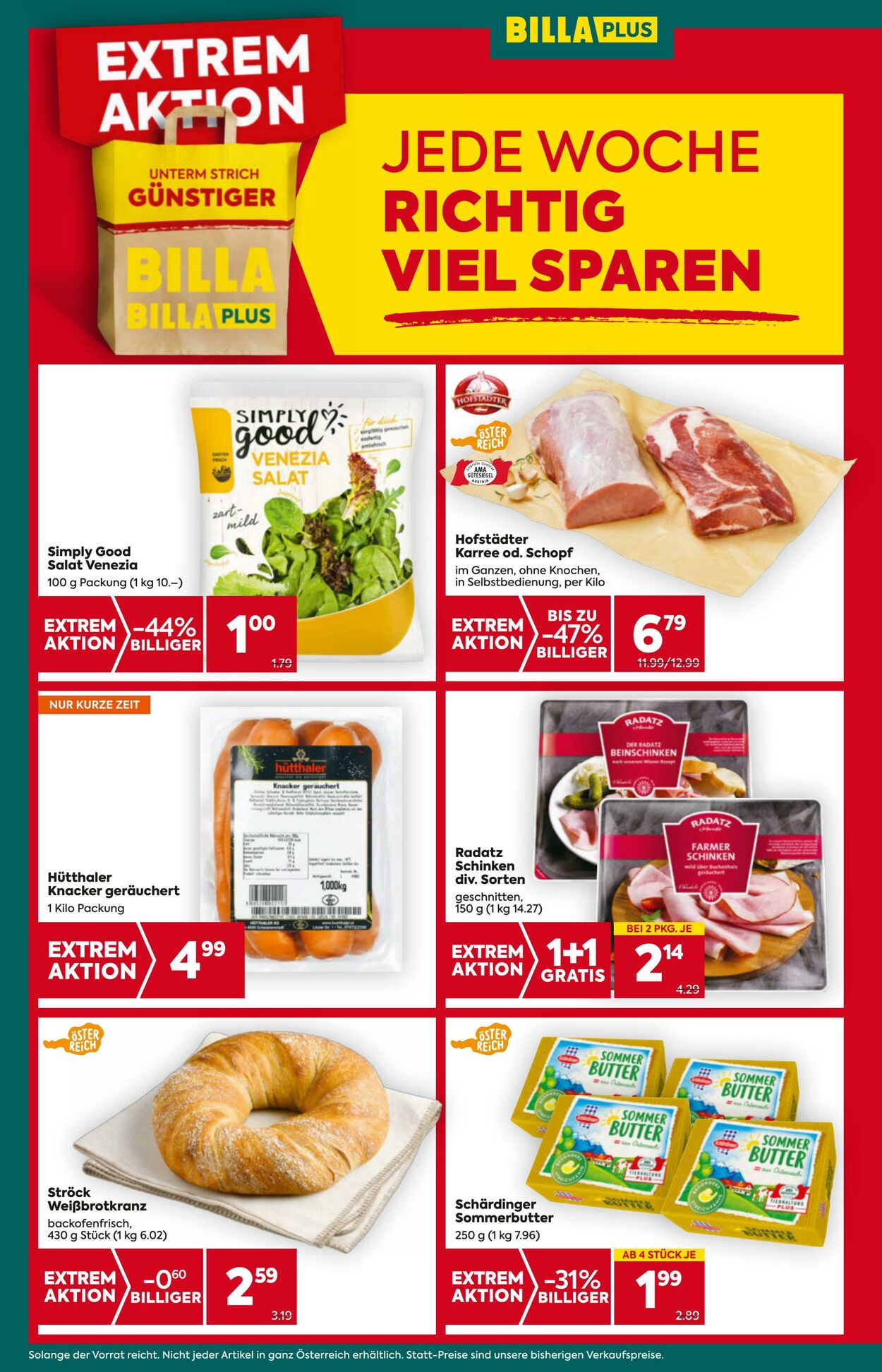 Prospekt BILLA PLUS 06.06.2024 - 12.06.2024