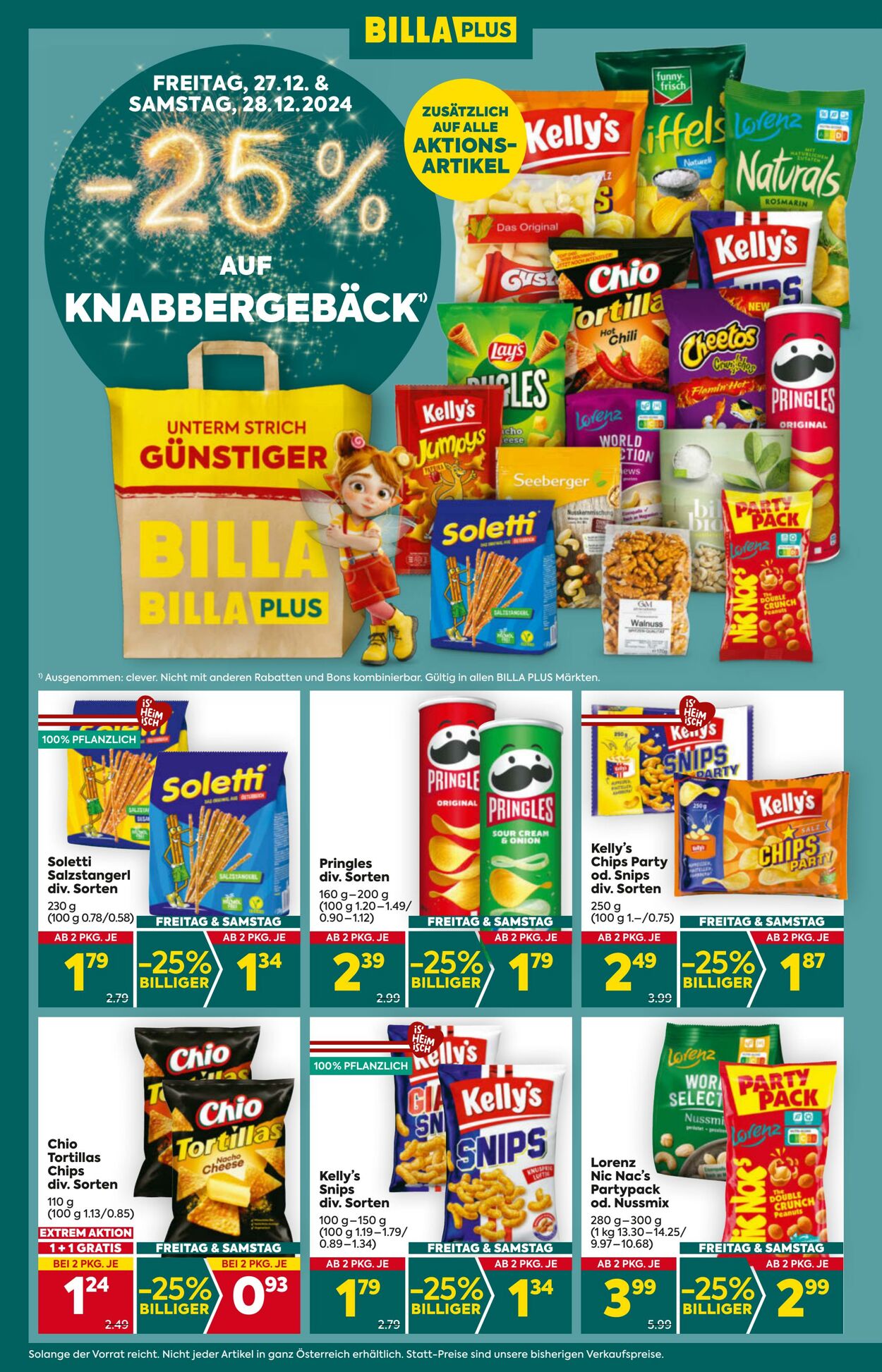 Prospekt BILLA PLUS 26.12.2024 - 01.01.2025