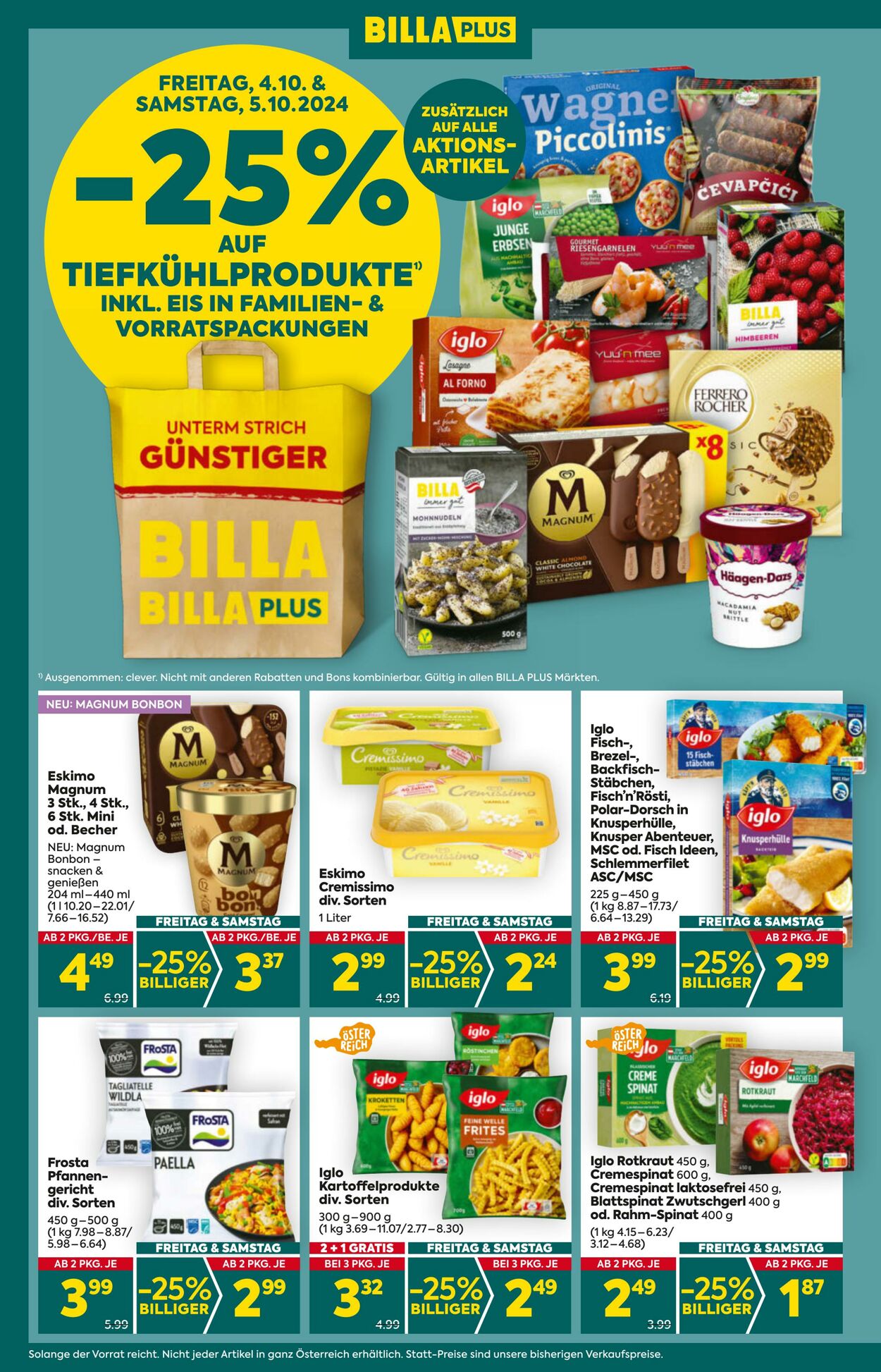 Prospekt BILLA PLUS 03.10.2024 - 09.10.2024