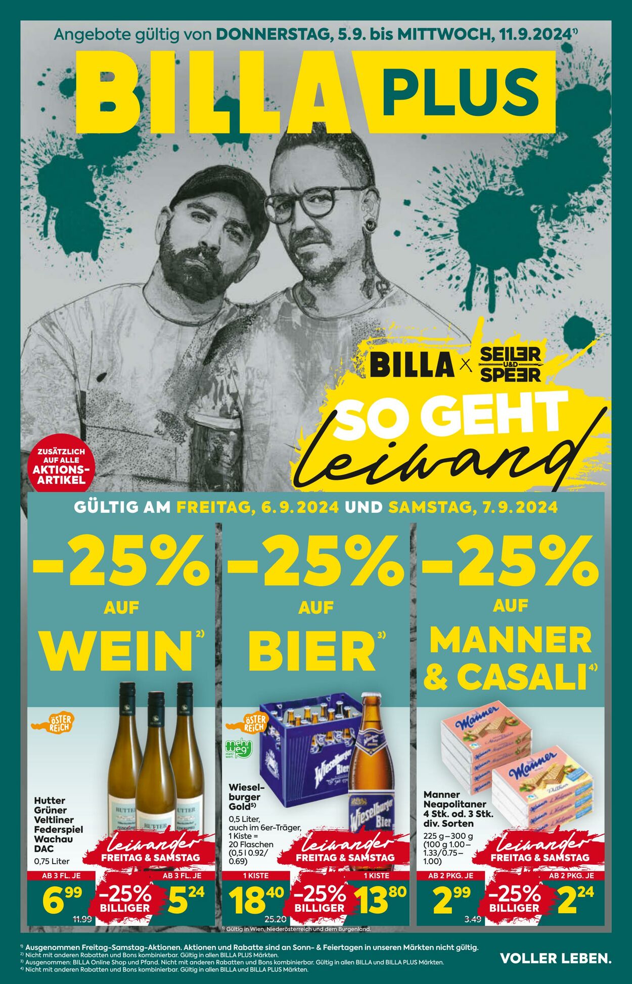 Prospekt BILLA PLUS 05.09.2024 - 11.09.2024