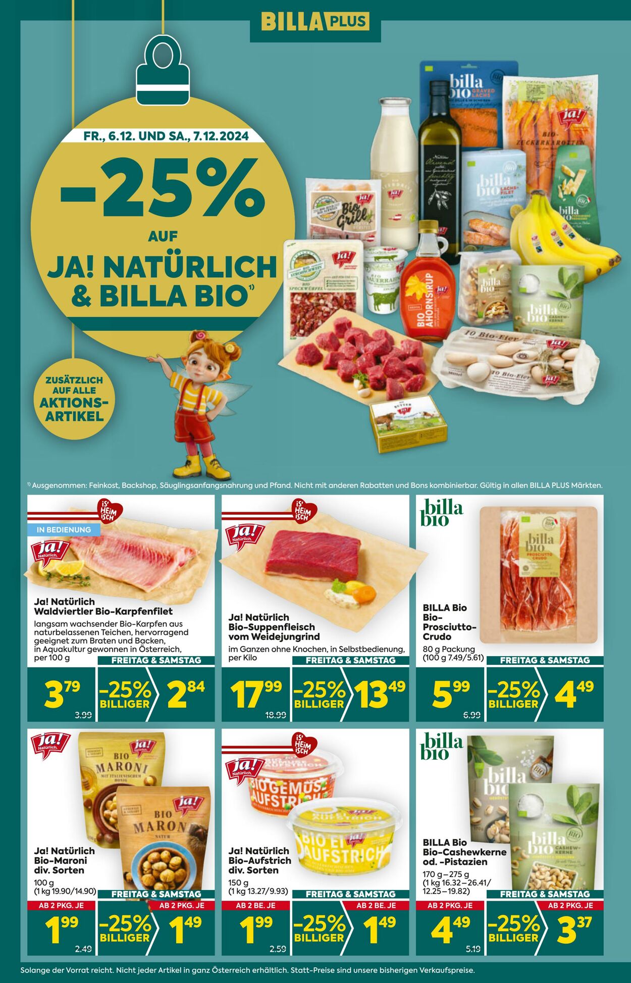 Prospekt BILLA PLUS 05.12.2024 - 11.12.2024