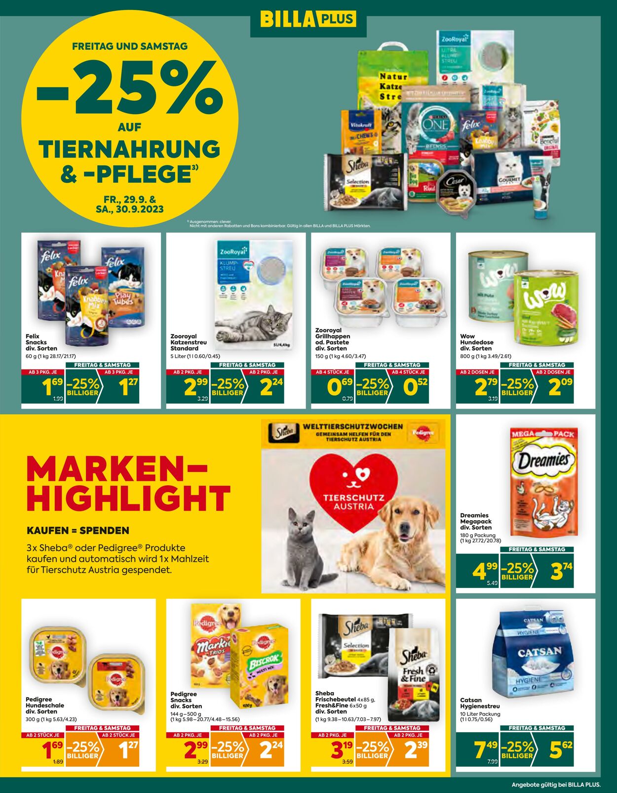 Prospekt BILLA PLUS 28.09.2023 - 04.10.2023