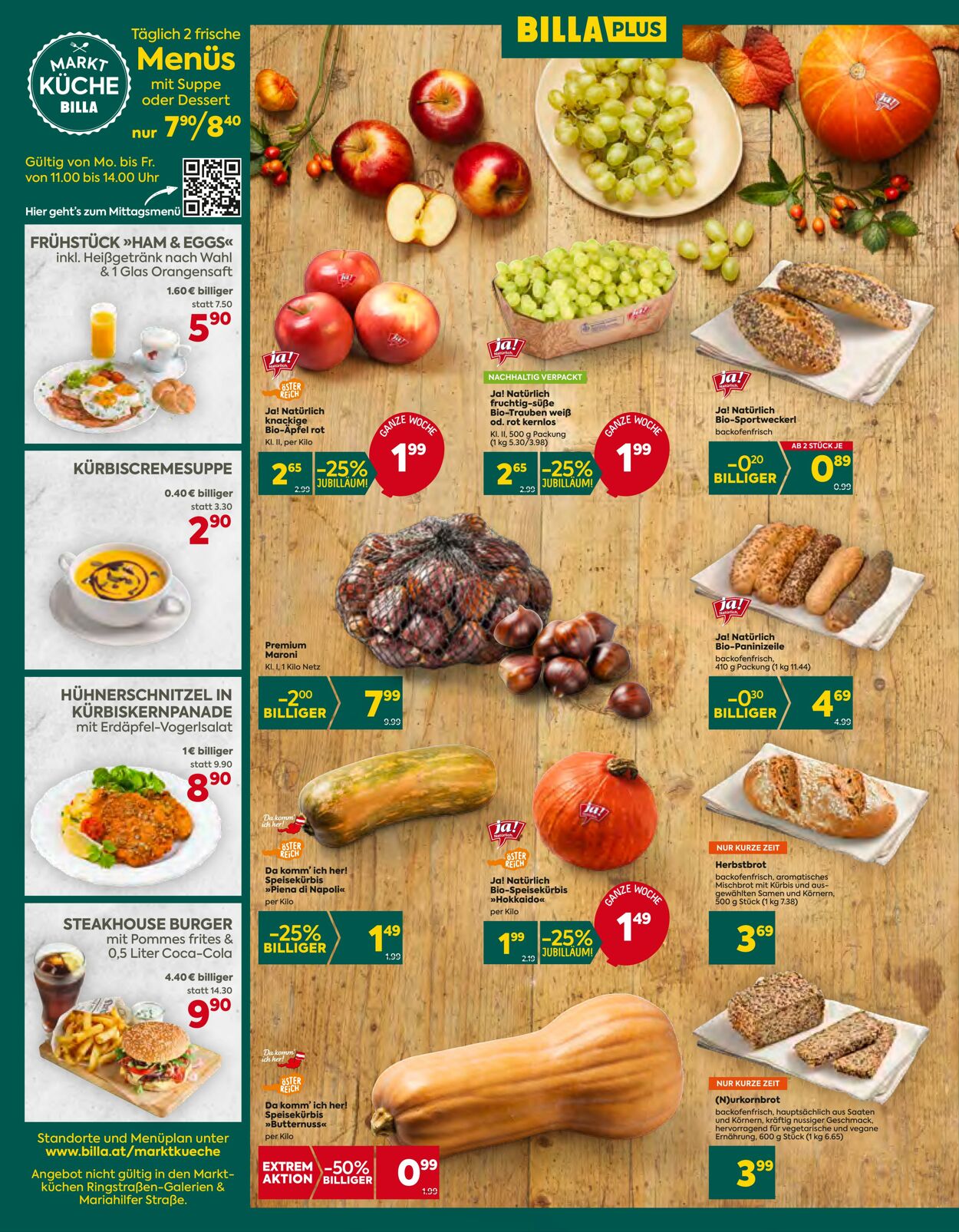 Prospekt BILLA PLUS 28.09.2023 - 04.10.2023