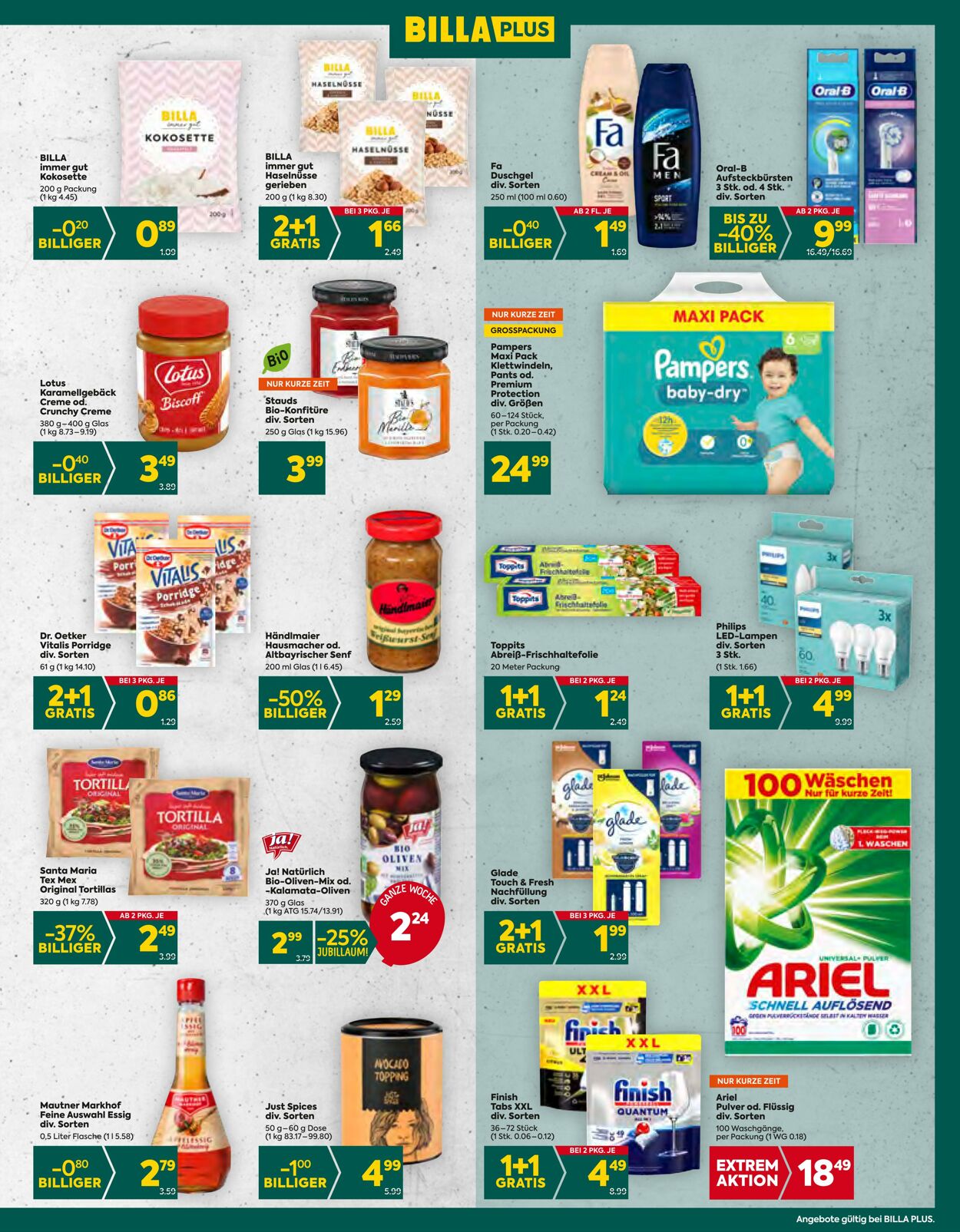 Prospekt BILLA PLUS 28.09.2023 - 04.10.2023