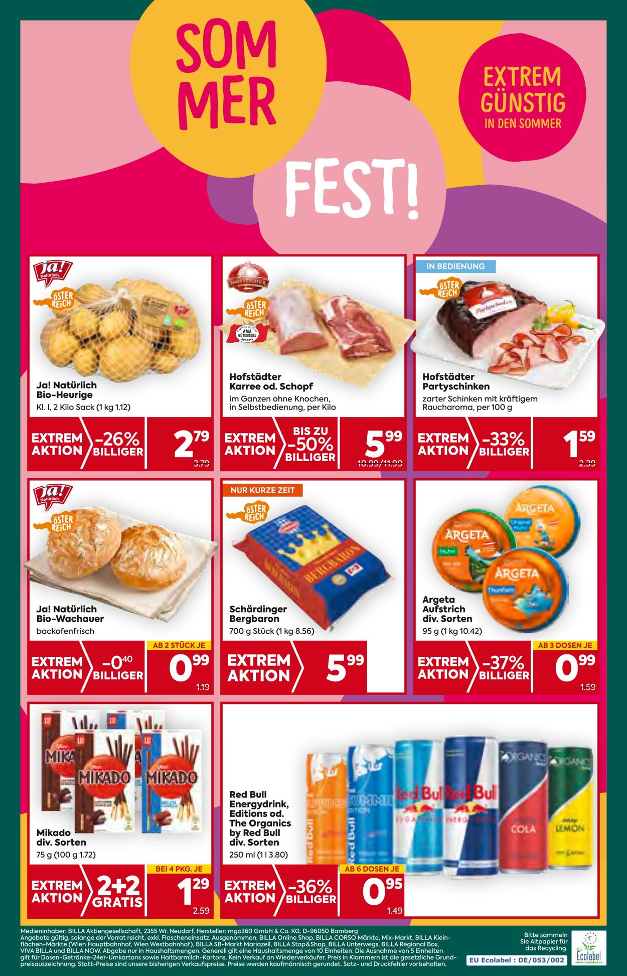 Prospekt BILLA PLUS 06.07.2023 - 12.07.2023