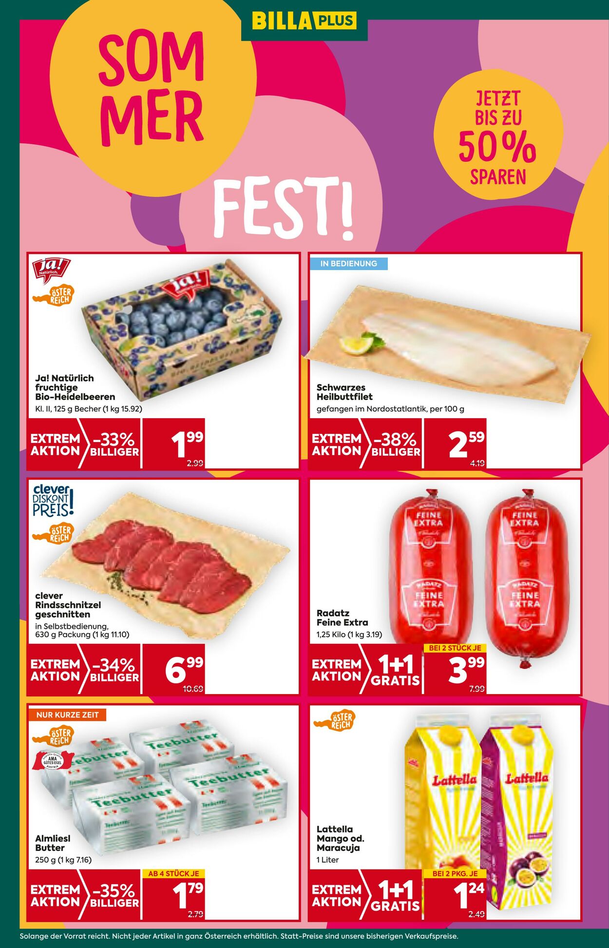 Prospekt BILLA PLUS 06.07.2023 - 12.07.2023
