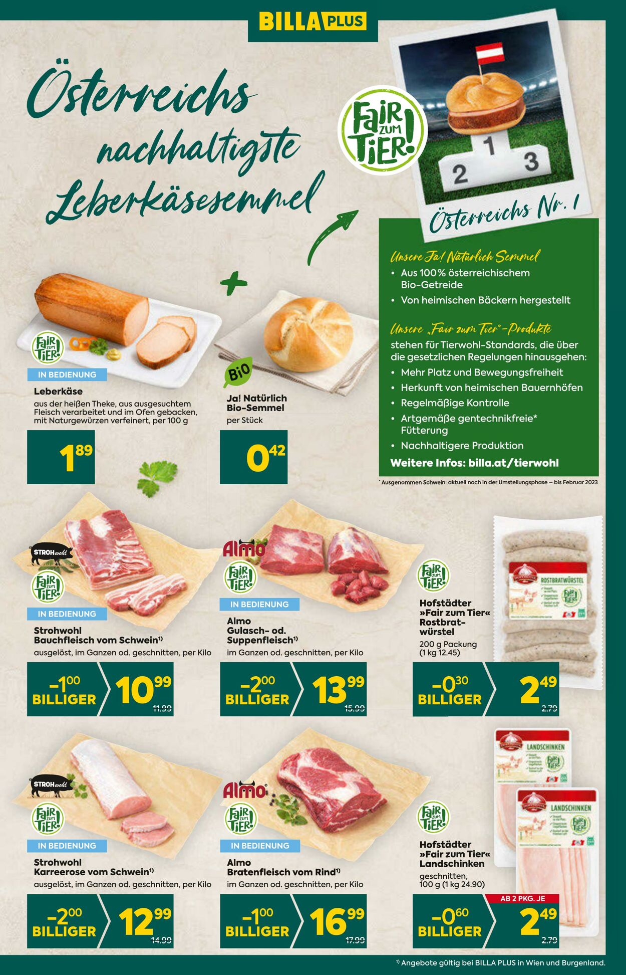 Prospekt BILLA PLUS 02.02.2023 - 08.02.2023