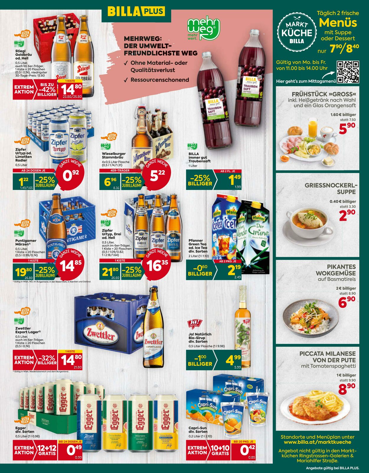 Prospekt BILLA PLUS 05.10.2023 - 11.10.2023