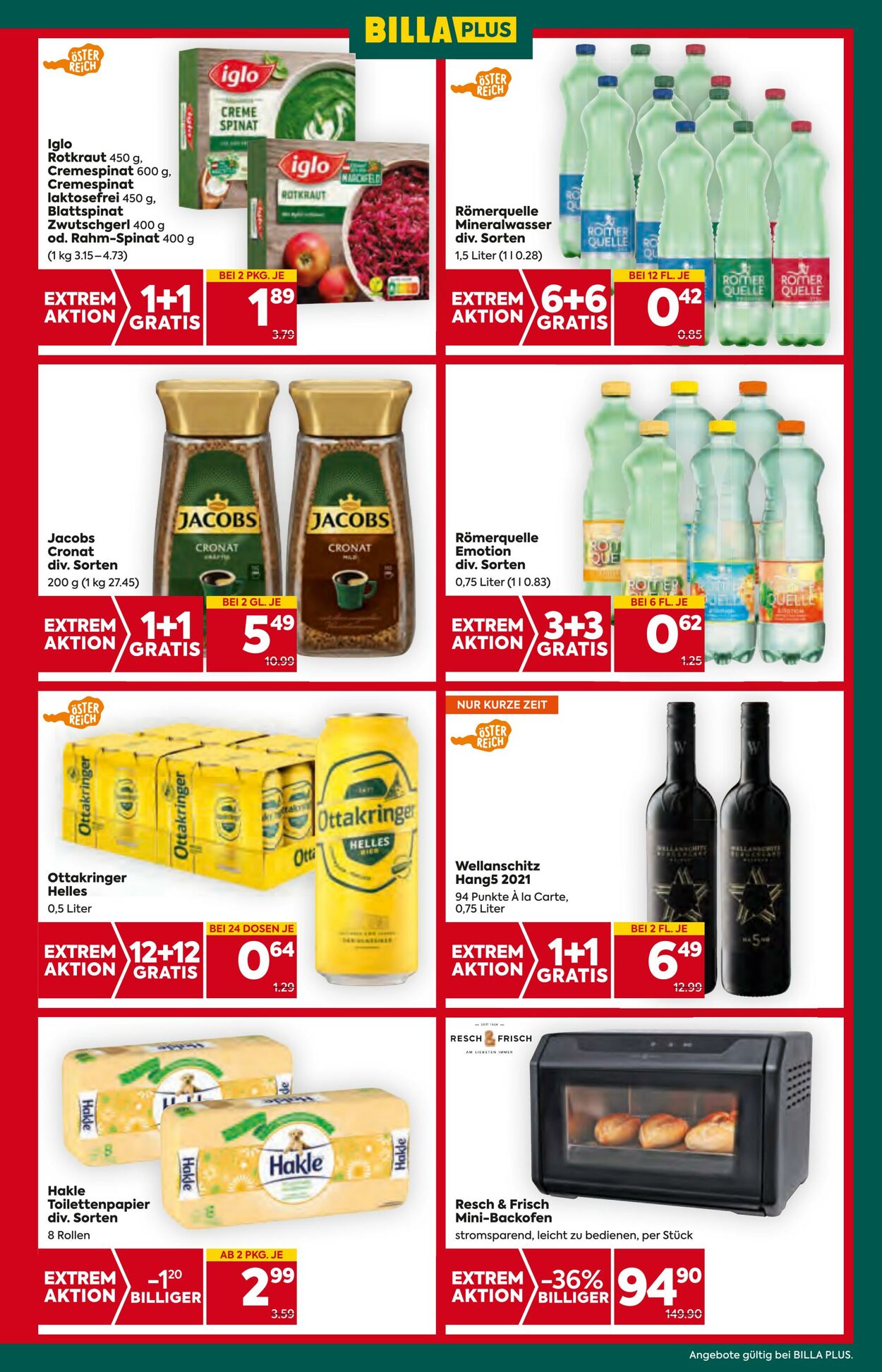 Prospekt BILLA PLUS 09.11.2023 - 15.11.2023