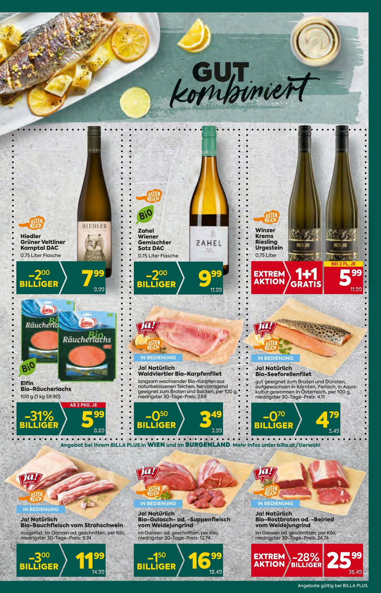 Prospekt BILLA PLUS 09.11.2023 - 15.11.2023