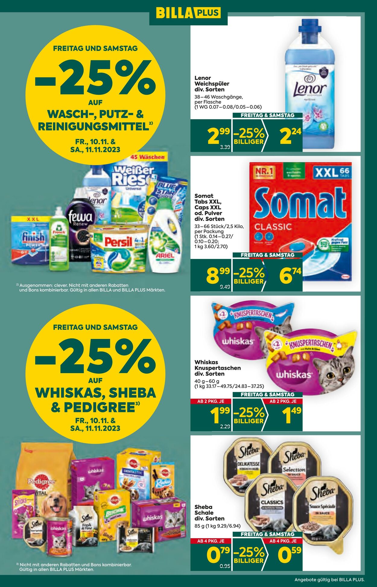 Prospekt BILLA PLUS 09.11.2023 - 15.11.2023