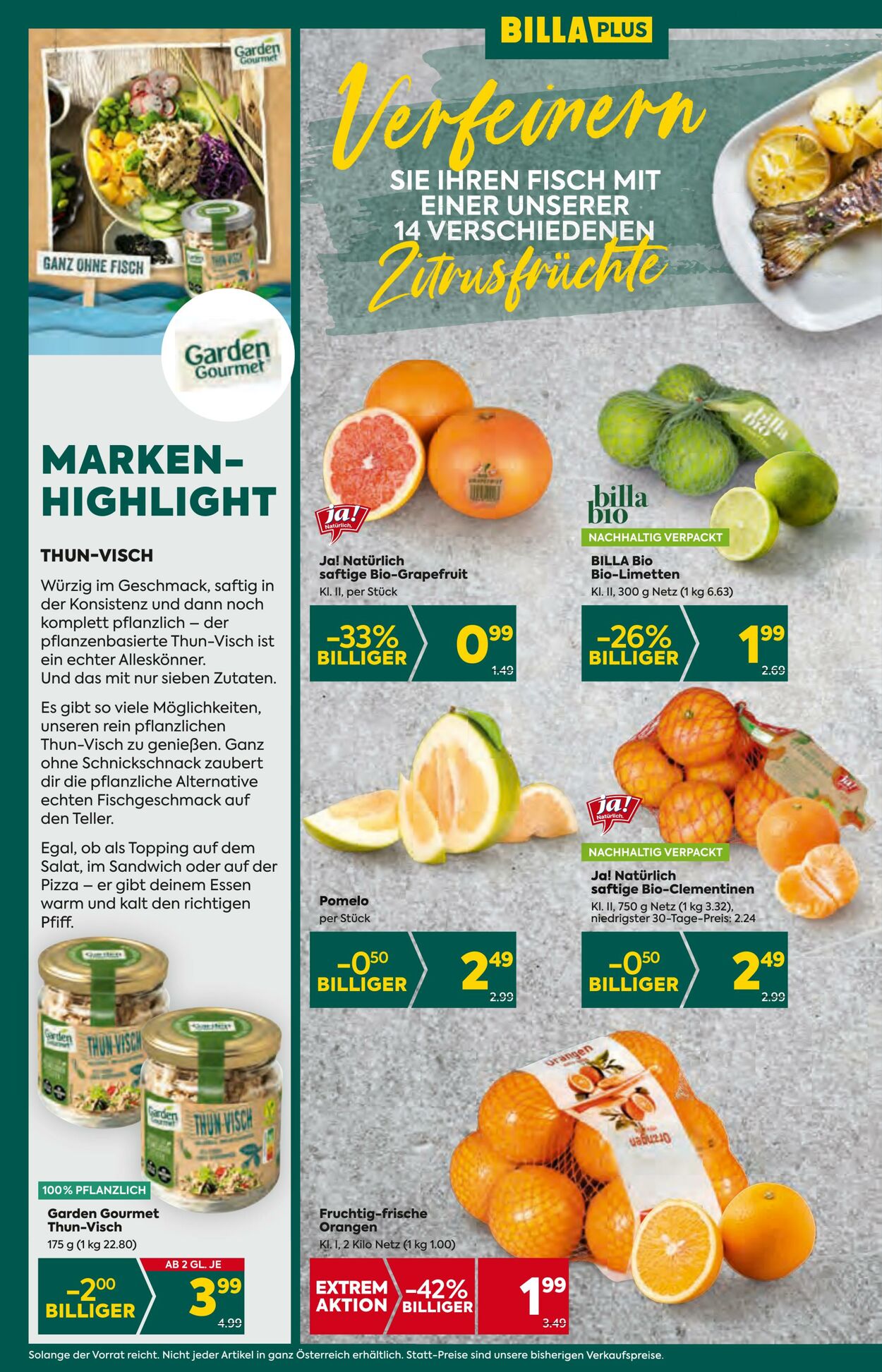 Prospekt BILLA PLUS 09.11.2023 - 15.11.2023