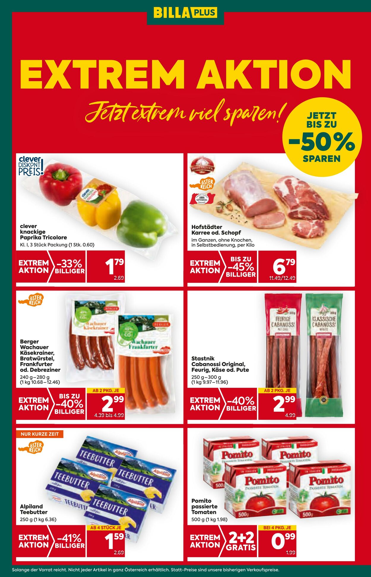 Prospekt BILLA PLUS 09.11.2023 - 15.11.2023