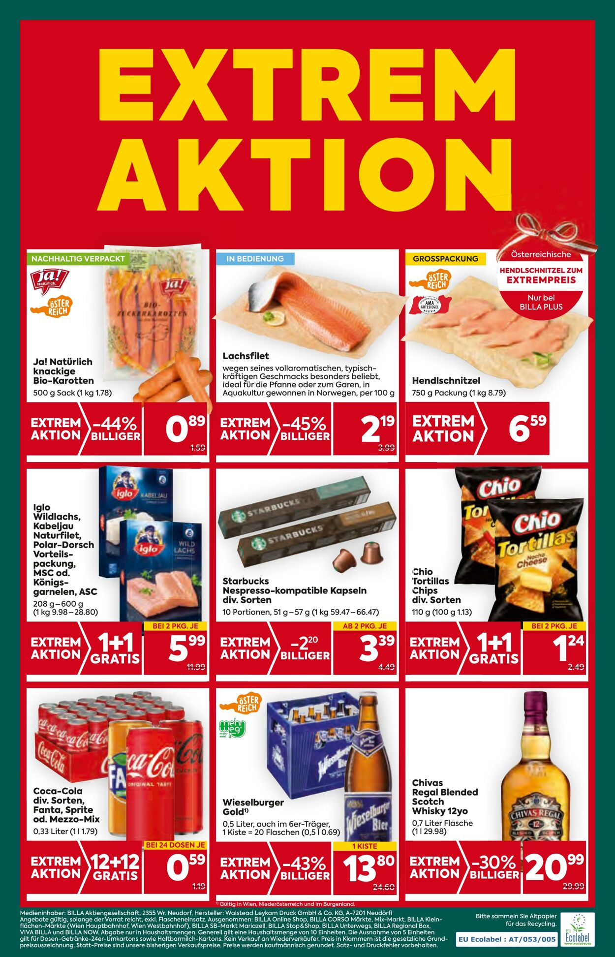 Prospekt BILLA PLUS 09.11.2023 - 15.11.2023