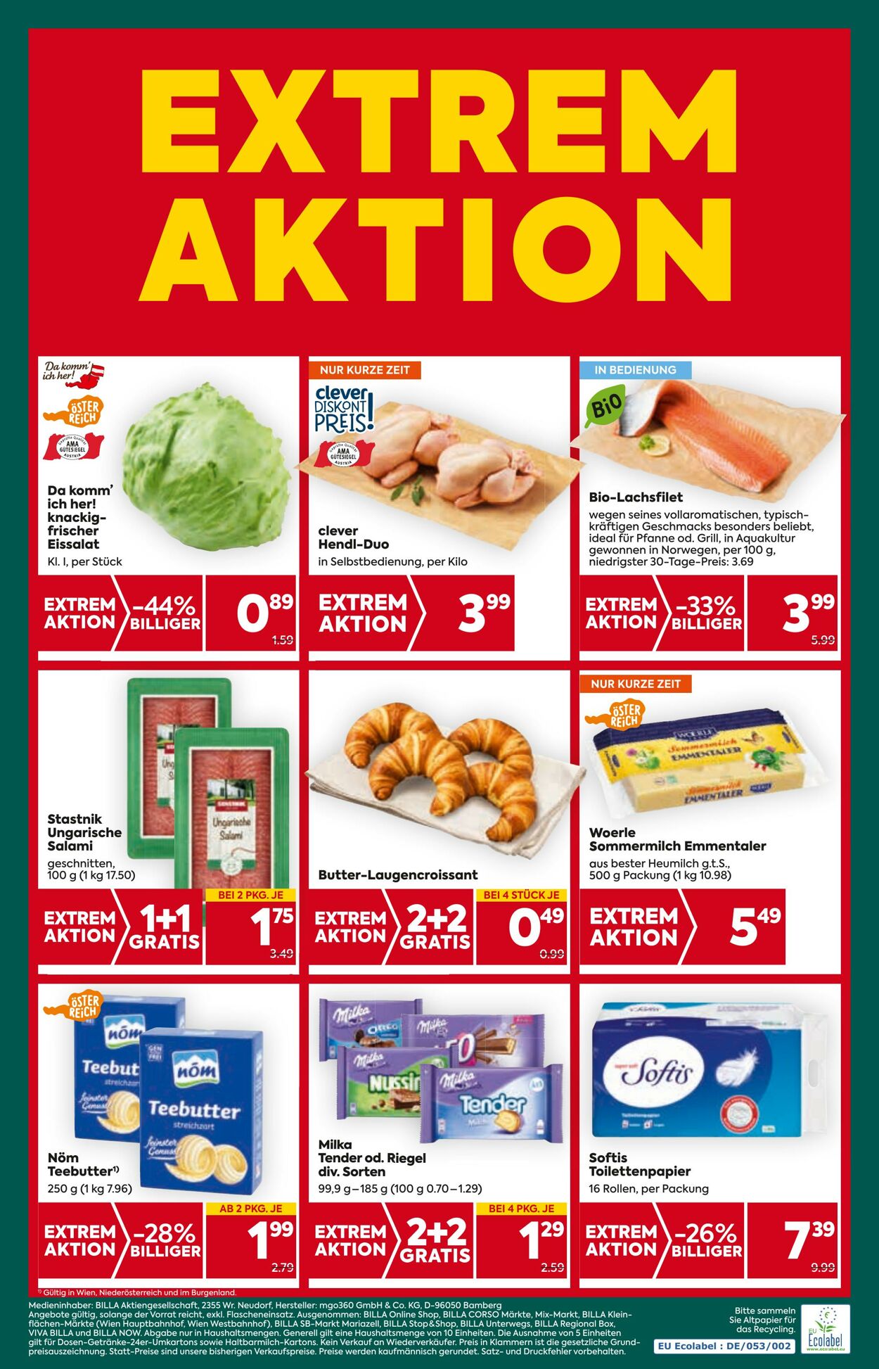 Prospekt BILLA PLUS 17.08.2023 - 23.08.2023