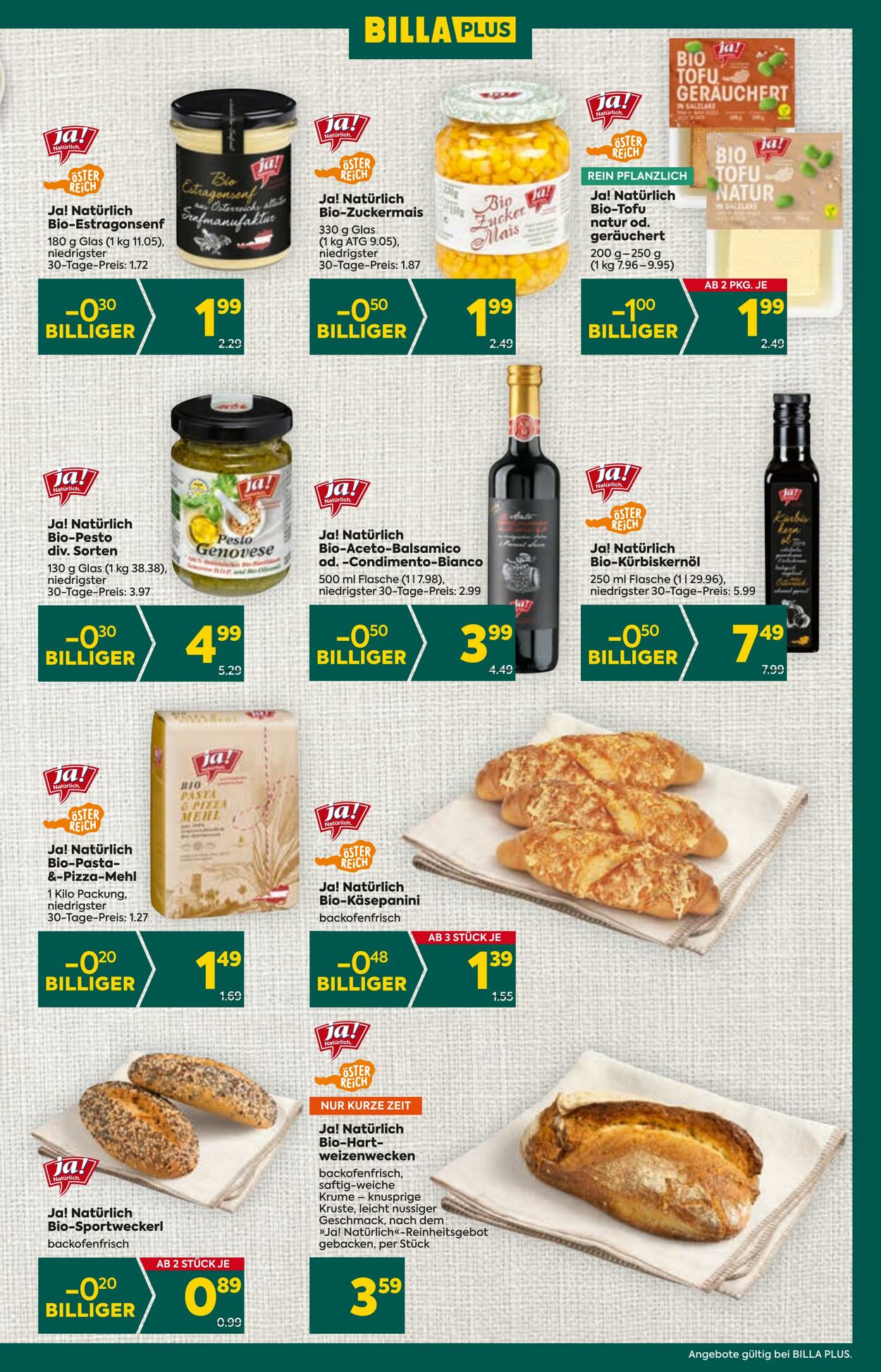 Prospekt BILLA PLUS 17.08.2023 - 23.08.2023