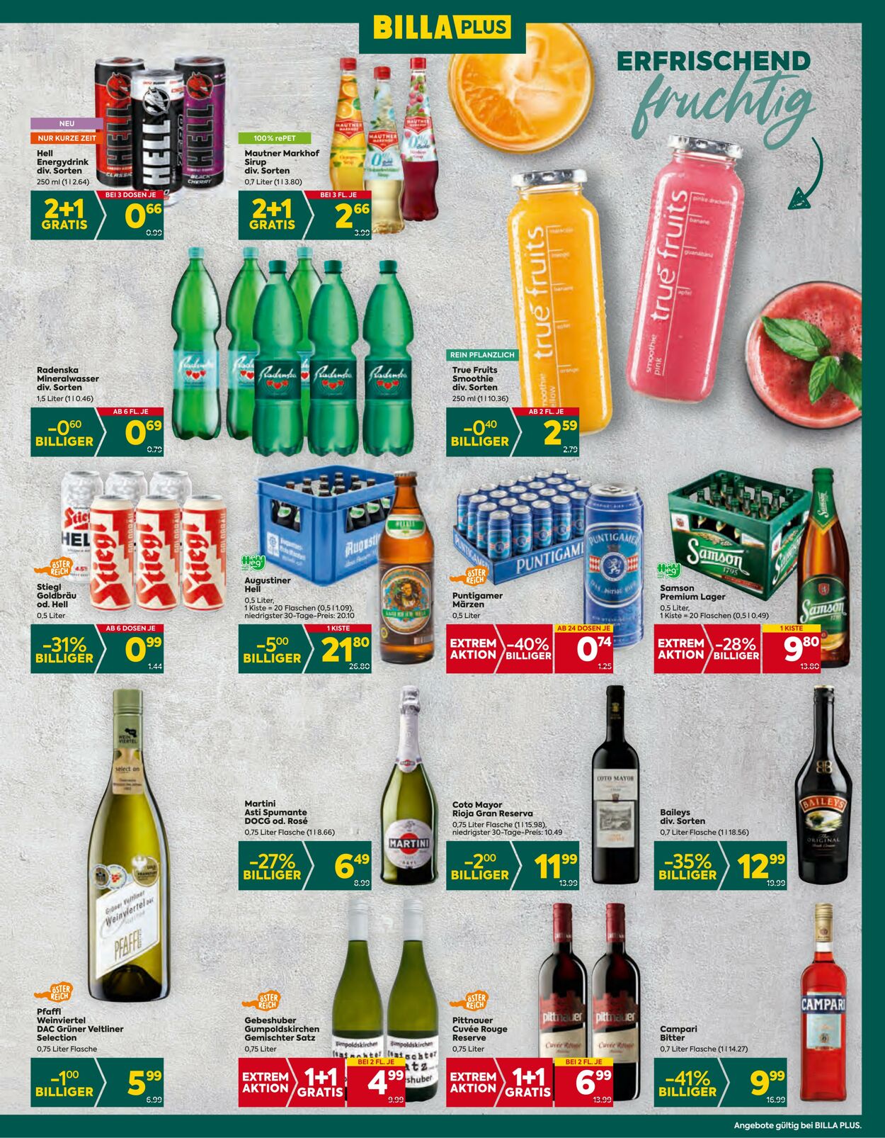 Prospekt BILLA PLUS 21.09.2023 - 27.09.2023