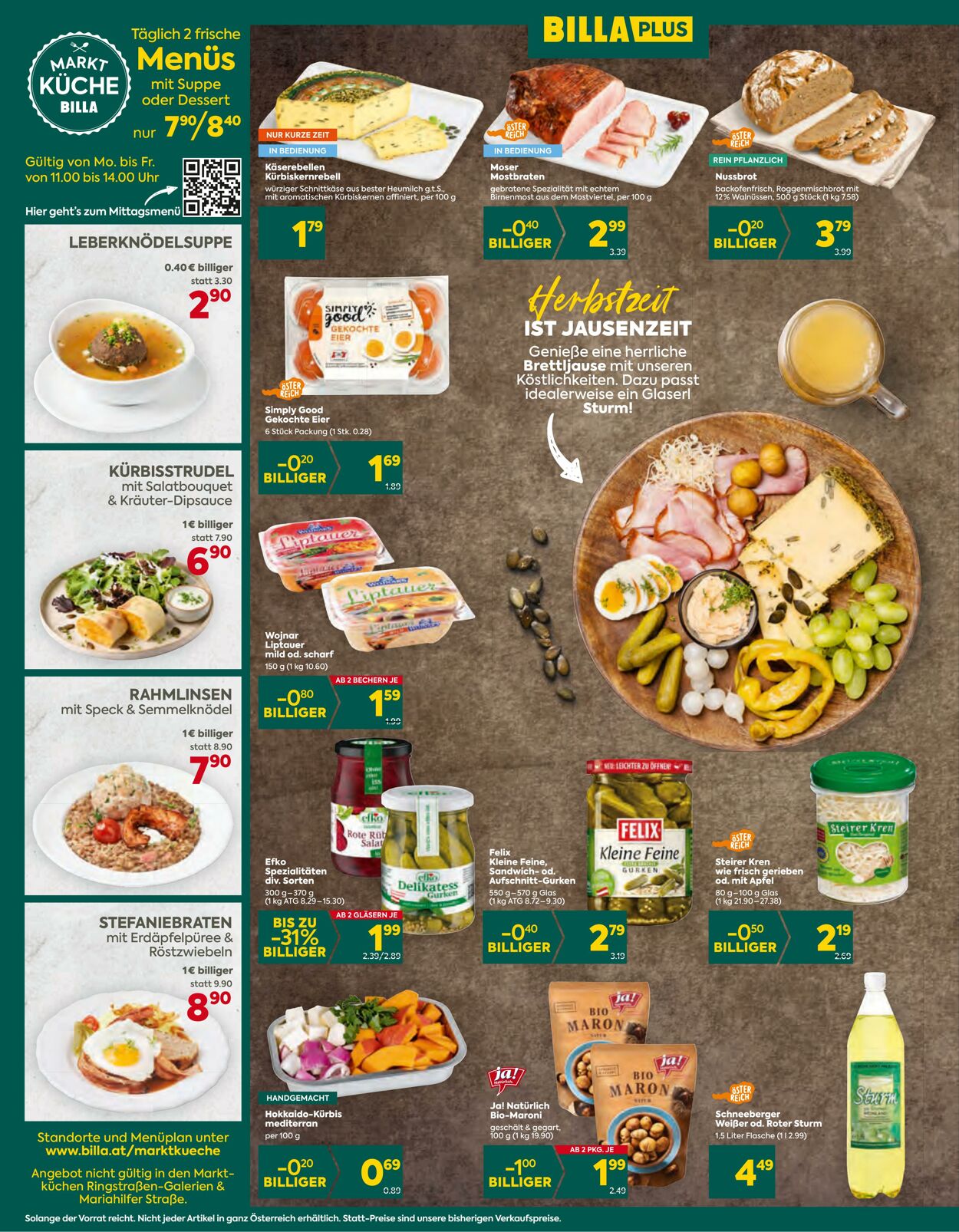 Prospekt BILLA PLUS 21.09.2023 - 27.09.2023