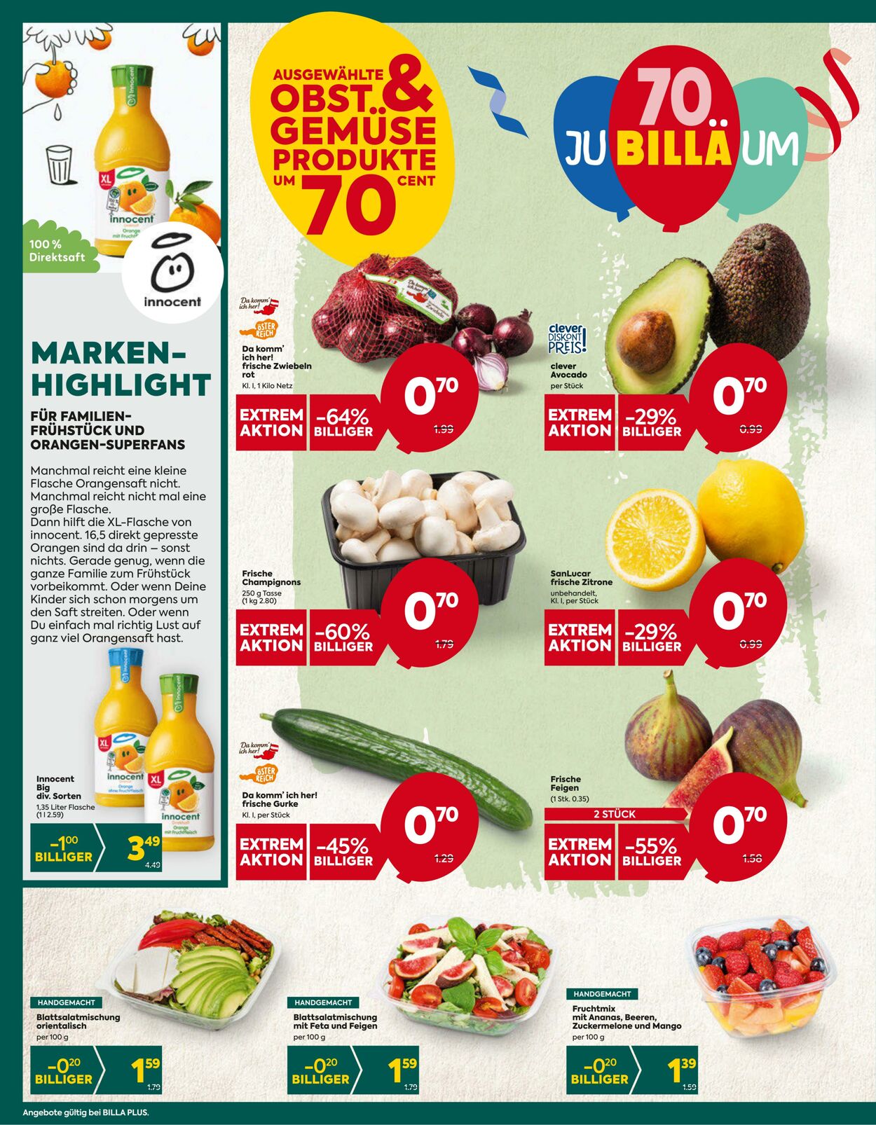 Prospekt BILLA PLUS 07.09.2023 - 13.09.2023